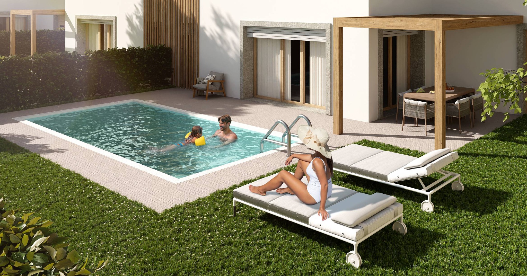 Gli spazi esterni non sono un “extra”.
Sono spesso il motivo per cui un immobile viene scelto.
Una piscina, una zona pranzo coperta, un’area relax immersa nel verde: non stiamo parlando solo di metri quadri, ma di esperienza di vita.
Quando realizziamo un render di questo tipo, l’obiettivo non è mostrare semplicemente una casa.
È far immaginare al potenziale acquirente un pomeriggio d’estate, il pranzo all’aperto, il tempo in famiglia.
Perché nella vendita immobiliare di fascia medio-alta,
le persone non comprano muri.
Comprano uno stile di vita.
Valorizzare correttamente gli spazi esterni attraverso immagini studiate, luce coerente e atmosfera credibile può aumentare la percezione di valore dell’immobile in modo decisivo.
E spesso fa la differenza tra “interessante” e “lo voglio”.
Se stai sviluppando un progetto residenziale e vuoi che venga percepito per il suo reale potenziale, contattaci.
Parliamo di come trasformare il tuo progetto in uno strumento concreto di vendita.
#rendering #render #rendering3d #archviz #immobiliare #realestate #3d #b3d #marketingimmobiliare #valorizzazioneimmobiliare #luxuryrealestate #luxuryhome #luxuryhomes #luxuryhomestyle #luxuryhomestyles