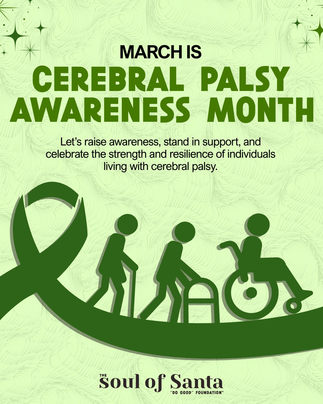 This March, we recognize Cerebral Palsy Awareness Month by uplifting voices and supporting the CP community.
#TheSoulOfSanta #CerebralPalsyAwareness #Inclusion #Awareness