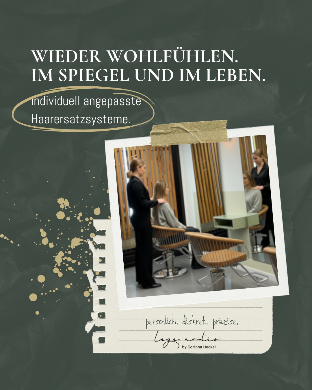 Haarersatz ist eine sehr persönliche Entscheidung. 🤍
Ob durch hormonelle Veränderungen, genetischen Haarausfall, Krankheit oder andere Ursachen – wenn sich das eigene Haar verändert, verändert sich oft auch das Gefühl für sich selbst.
Wir wissen:
Dieses Thema braucht Zeit.
Vertrauen.
Und vor allem Diskretion.
Bei lege artis geht es nicht darum, etwas zu „verstecken“.
Sondern darum, Lösungen zu finden, die sich richtig anfühlen. 🫶🏼
Modernes Haarersatz-Handwerk bedeutet heute:
• natürlich wirkende Systeme
• atmungsaktive, leichte Materialien
• individuelle Anpassung an Kopfform & Haarstruktur
• Integration, die im Alltag selbstverständlich bleibt
Man sieht nicht „Haarersatz“.
Man sieht einen Menschen, der sich wieder wohlfühlt.
Beratung findet bei uns in geschütztem Rahmen statt – ruhig, ehrlich und ohne Druck.
Wenn dich das Thema beschäftigt, darfst du dir Zeit nehmen.
Und wenn du bereit bist, sind wir da.
Termine kannst über den Link in der Bio anfragen. 🤍
#legeartisberlin #haarersatz #hairsolutions #friseurberlin #berlin