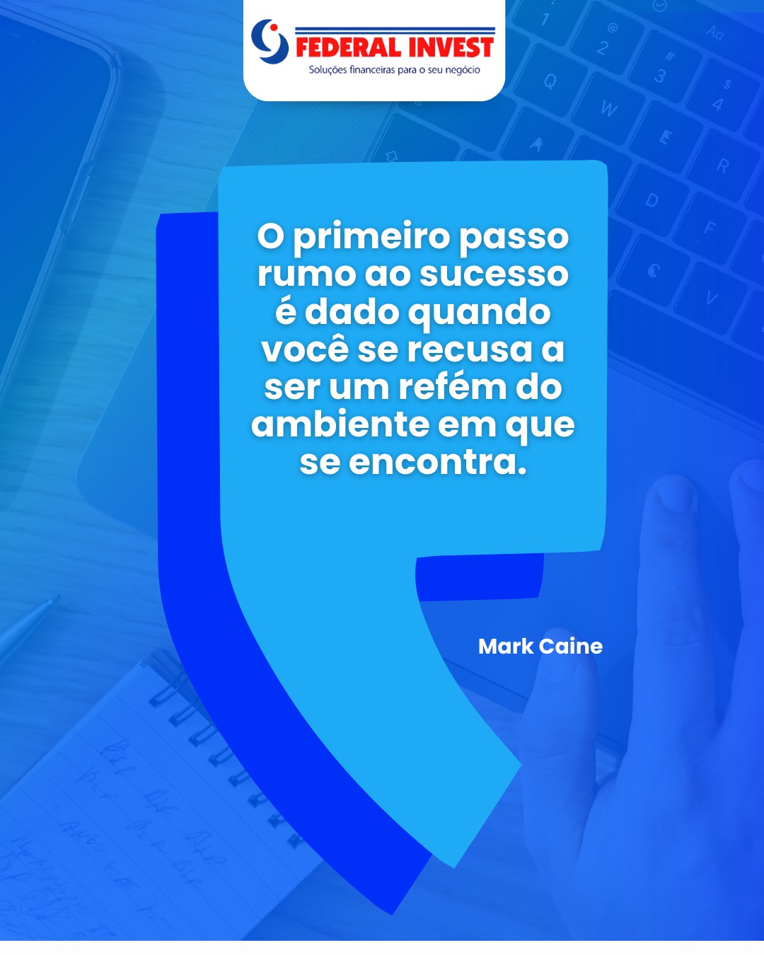 Crescer exige decisão! Exige sair da zona de conforto, assumir o controle e buscar soluções que fortaleçam o seu negócio.
Na Federal Invest, acreditamos que atitude, estratégia e planejamento são os pilares para transformar desafios em resultados. O próximo passo depende de você. 💪
#FederalInvest #Empreendedorismo #GestaoFinanceira #Sucesso #Atitude #CrescimentoEmpresarial