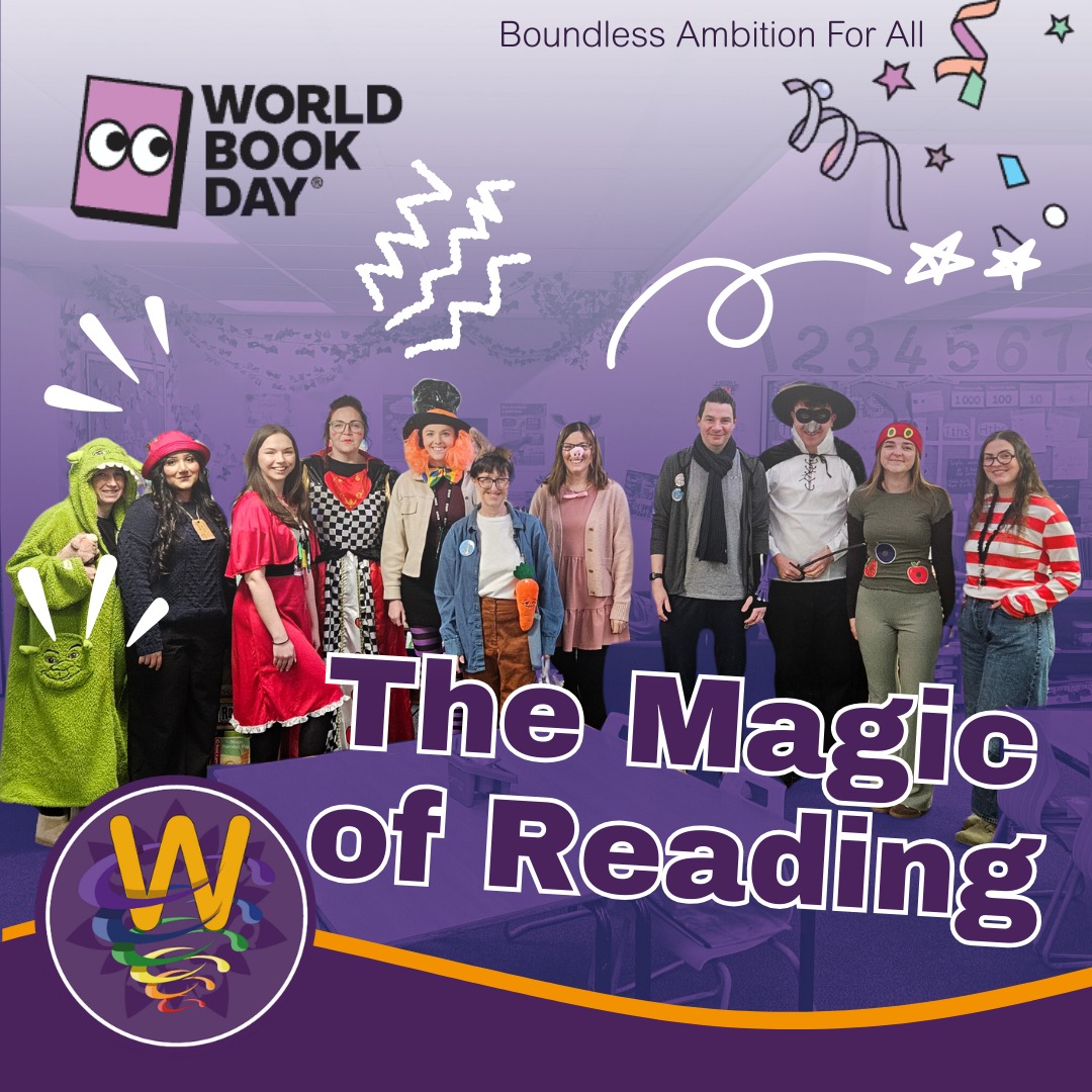 📚✨ Happy World Book Day!
Today our school is celebrating the magic of reading, and it’s been wonderful to see both children and staff making such a fantastic effort by dressing up as their favourite book characters. From classic storybook heroes to modern favourites, the creativity and enthusiasm around school today has been amazing to see!
Days like this remind us how powerful stories can be in sparking imagination and a love of reading. Thank you to everyone who joined in and made the day so special. 📖💫
.
.
.
#worldbookday2026 #MagicOfReading #schoolcommunity #loveofreading #winyates