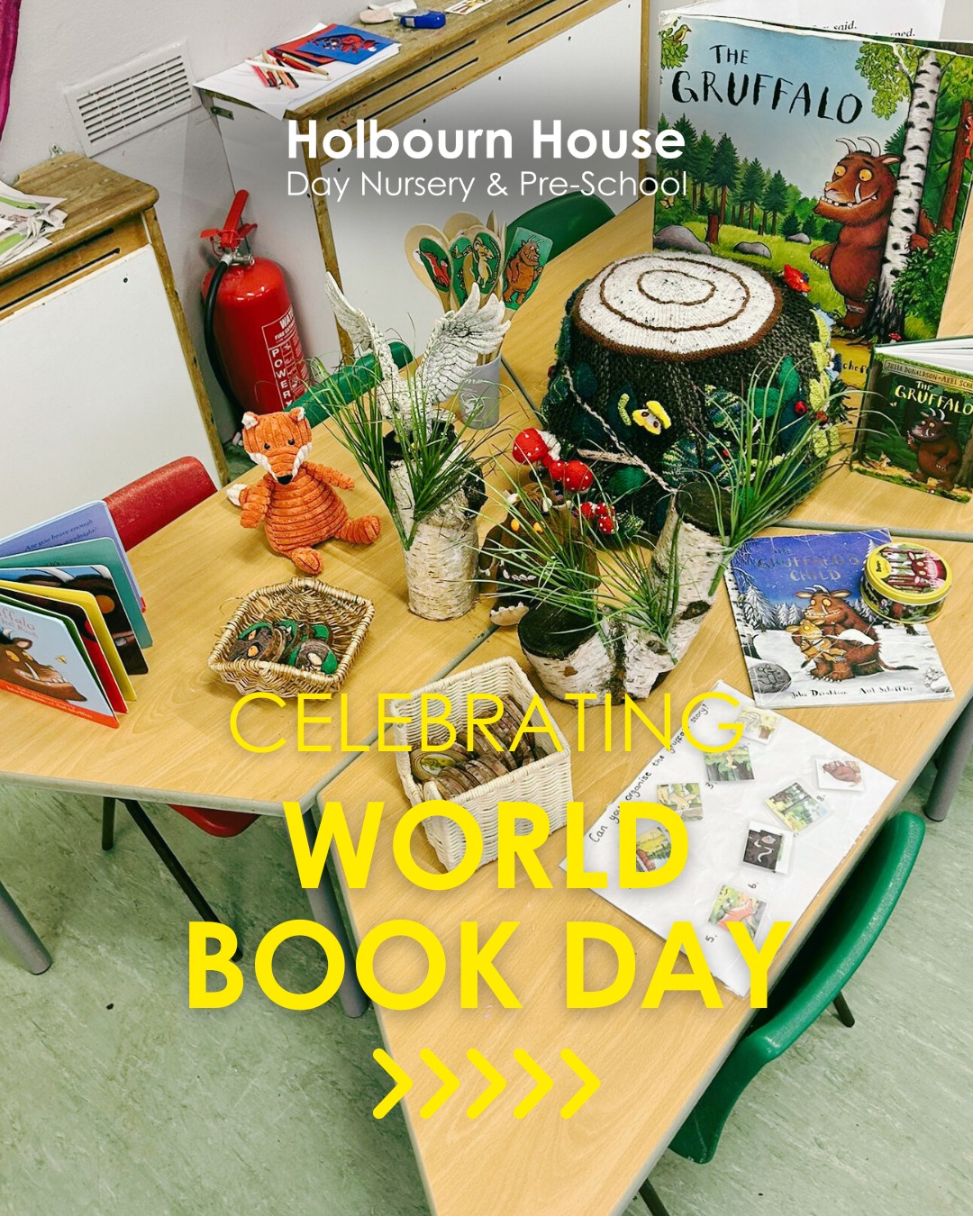 We're smitten with stories as we celebrate World Book Day! 📚
Throughout the nursery our play trays and tables were dedicated to some of our children's most loved books and we've even been writing our own story together as we flex our listening skills and explore new worlds of imagination and creativity.
Can you spot your favourite story in the pictures?
#WorldBookDay #LoveOfReading #EarlyYears #StoryTime #LearningThroughPlay #NurseryLife