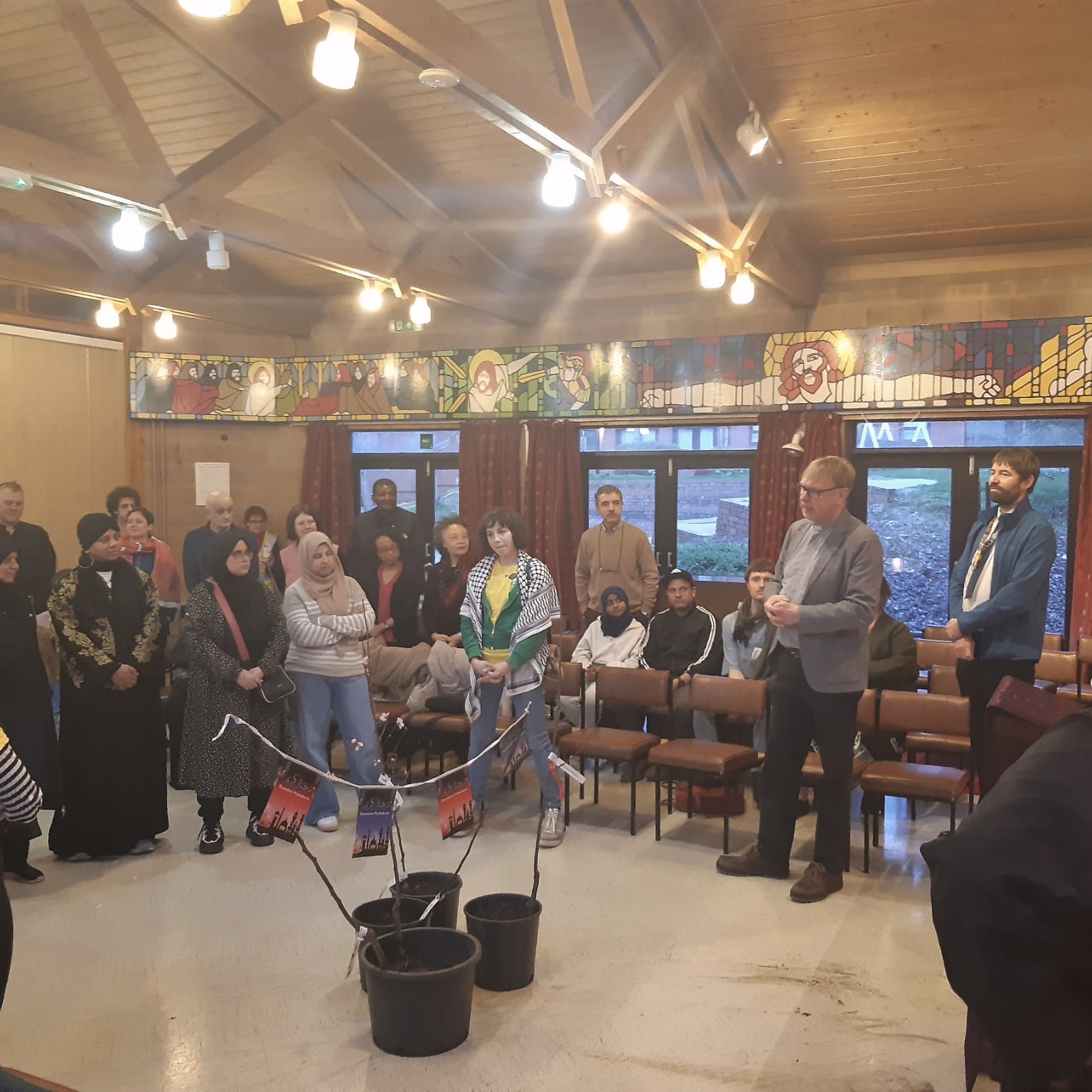 Thank you @retrofitbalsallheath for including us and some our #FruitTrees at last week's #Iftar at #BalsallHeathChurchCentre in #BalsallHeath. It was such a feel-good, community event, bringing people together from all faiths and backgrounds for special evening together.