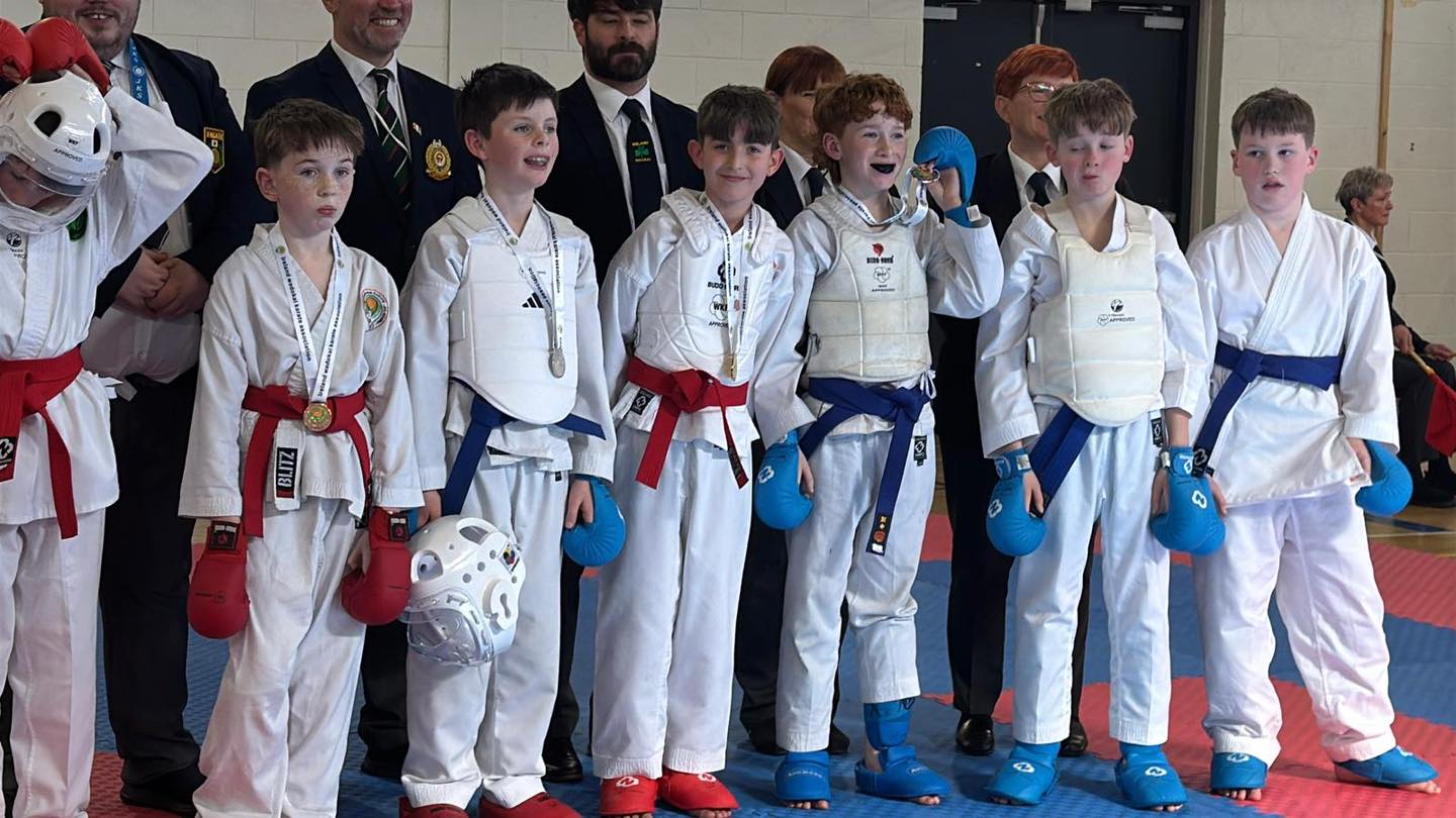 Well done Grant and Oisin in Ashbourne today