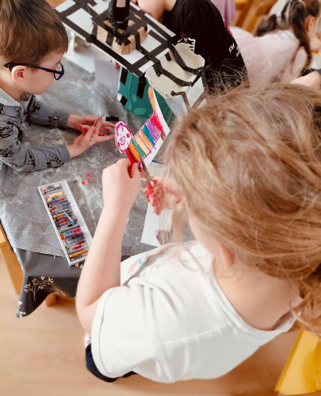 🏰. #babolygó #óvoda #alkotás #art #preschool