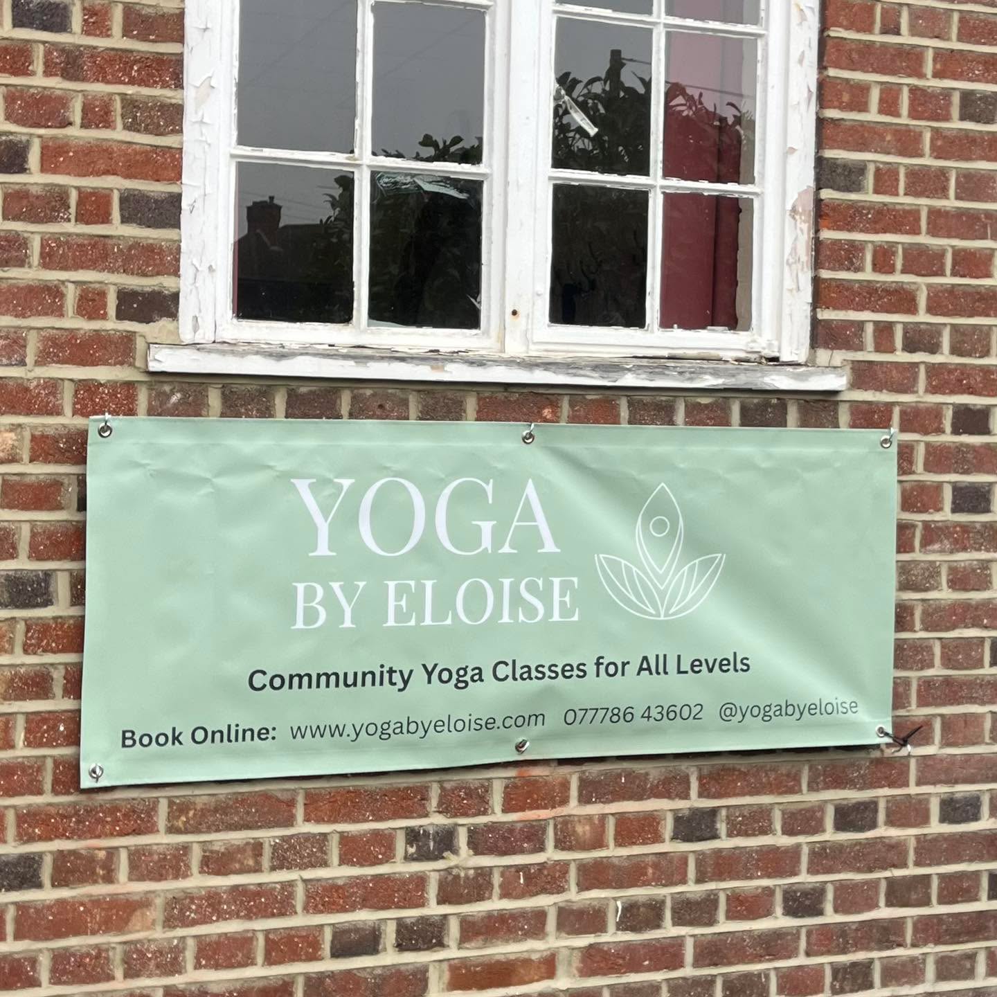 Officially have a banner outside the Woollard Centre, Buckhurst Hill 🎉 It’s now the home of Yoga by Eloise and I’m so happy! 😊
This week’s blog is all about Santosha (contentment) 🌿 and includes a class update.
Click the link in bio to read!