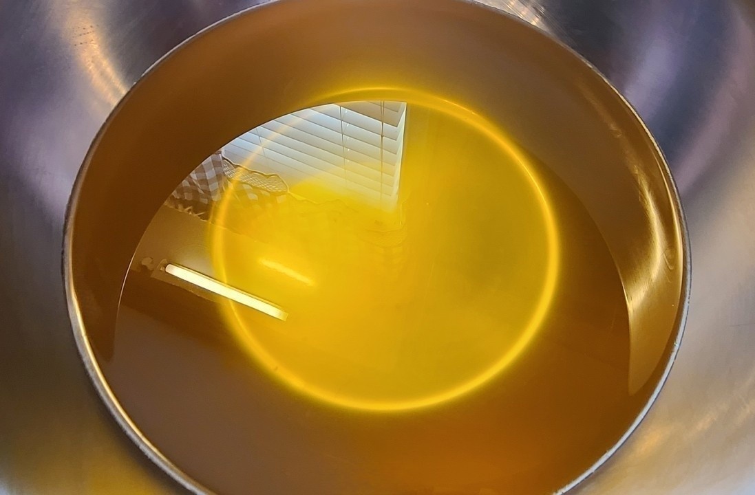 Tallow rendered and filtered 4 times, and I think we're good to go. I have just enough to make 3 - 3lb batches of cold process soap today, which is perfect. I think I'll do a lavender EO, grapefruit EO and a more masculine scent, maybe Sweet Tobacco or something like Vanilla/Bourbon.
What other scents would y'all love to see? I know we're completely out of Patchouli, which is a love it or hate it scent. Would y'all love to see a restock of that or a new scent?