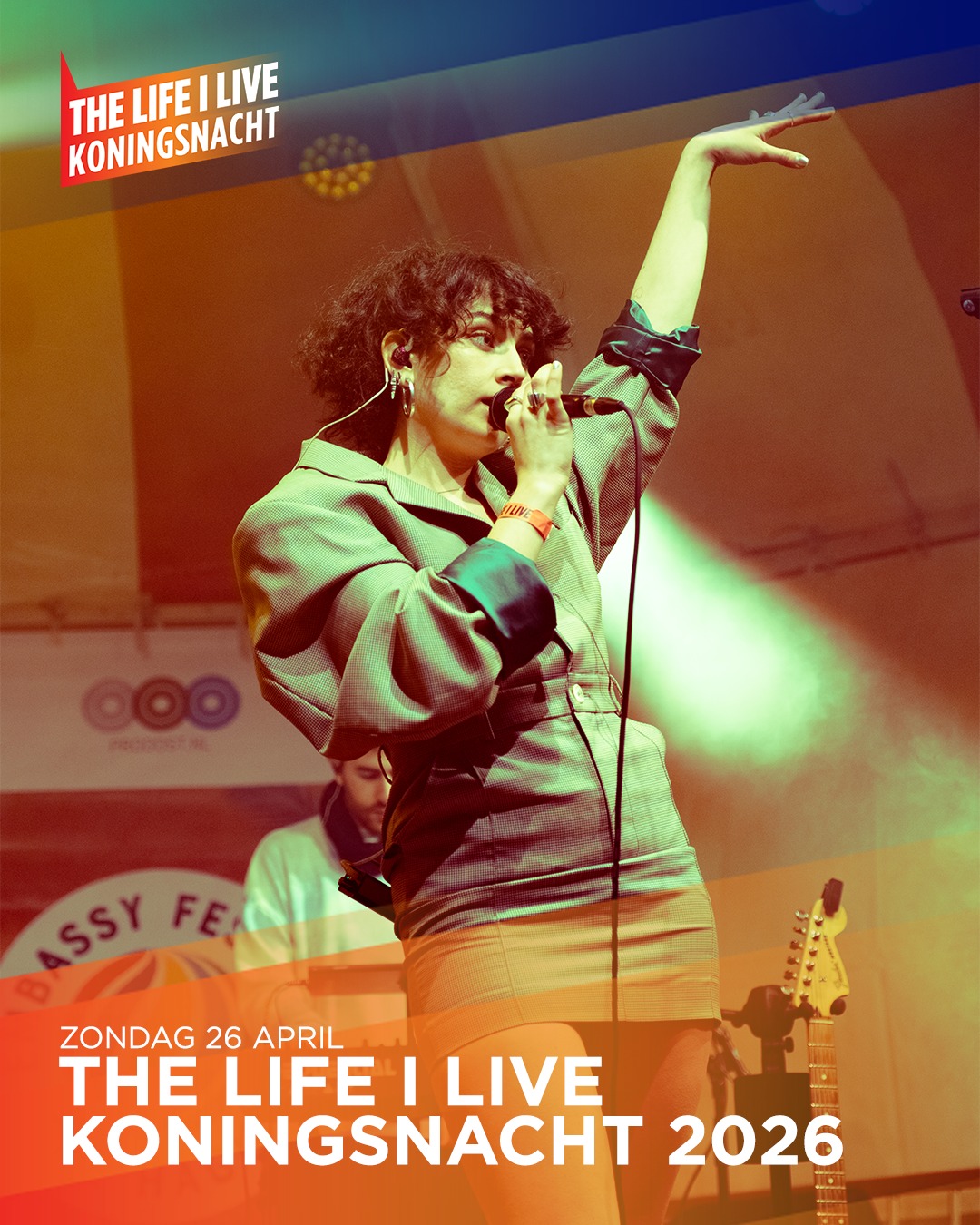 Vorig jaar zag je onder andere Min Taka, Milolaathetlukken, Parker Fans, Richelle Soigni en Heath tijdens THE LIFE I LIVE Koningsnacht. Ook dit jaar zit de programmering vol met nieuwe parels en oude bekenden en doen we de titel Popstad eer aan. Wie dat dan zijn? Dat houden we nog even geheim. Maar niet lang meer…
#koningsnacht2026 #TLIL #Denhaag #TLIL26 #popstaddenhaag
📸: @yaizadirkse_