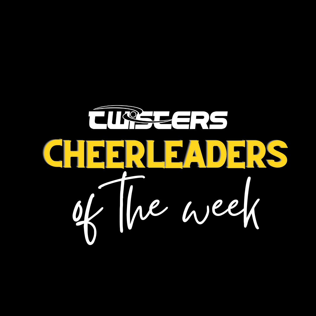 Please welcome our Cheerleaders of the Week! ⭐
We’re so proud of all the hard work you’ve put in this season. Keep it up!