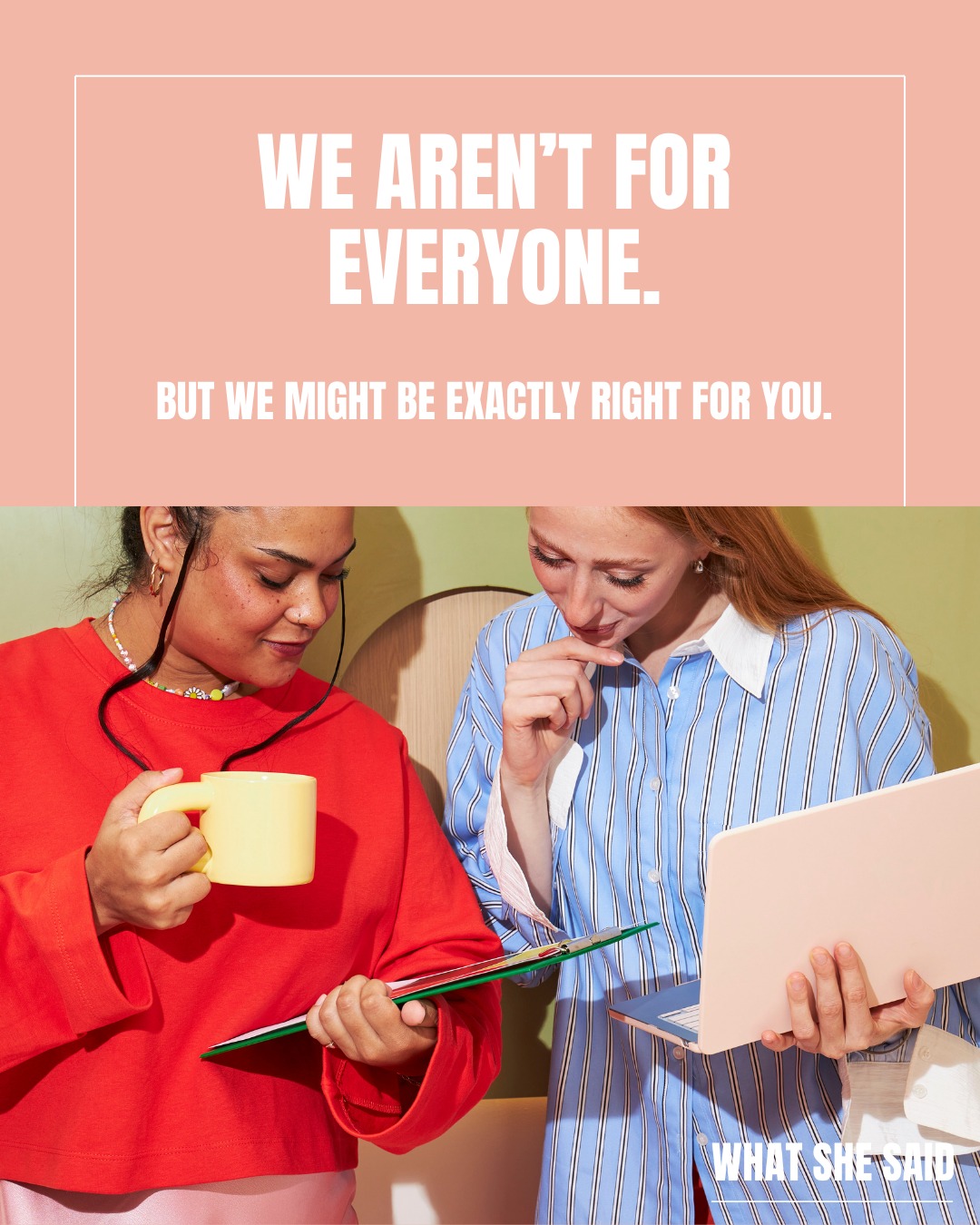 Let’s clear something up.
The business world is noisy. You have "start-up" advice that feels too basic, and "corporate" advice that feels like it was written for a boardroom of men in suits.
What She Said sits right in the middle. We are the home for female service-based business owners who want to build something sustainable.
Does this sound like you? 👇
1. The Solo Expert (The Collective)
You are a freelancer, creative, consultant, or coach. You *are* the business. You’re navigating the early years, fighting the isolation of working alone, and you need practical tools—not theory—to keep moving forward.
👉 *You belong in The Collective.*
2. The Scaling Founder (The Consultancy)
You’ve moved past the start-up phase. You have a team (or you need one). You’re transitioning from "doing the work" to running the company, and you need high-level strategy to fix your operations, positioning, and leadership.
👉 *You need the Consultancy.*
Whether you are at day one or year ten, the mission is the same:
To build a commercially strong business on your own terms.
No generic advice.
No hustle culture.
Just straight-talking support for women who mean business.
Sound like your place?
Click the link in bio to join The Collective for free, or DM us if you’re ready to talk strategy.
#ServiceBasedBusiness #FemaleFoundersUK #AgencyLife #FreelanceCommunity #WhatSheSaid #WomenInConsulting #BusinessStrategy