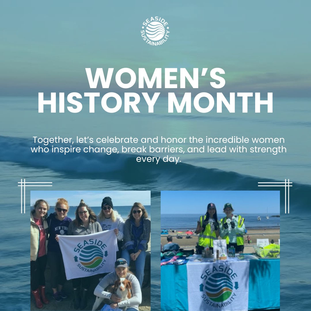 This Women’s History Month, we celebrate the incredible women who protect our oceans, lead our communities, and inspire the next generation of environmental stewards.
From organizing beach cleanups to educating the community about sustainability, the women of Seaside Sustainability continue to break barriers and lead with strength, passion, and purpose.
Today and every day, we honor the impact women make in protecting our planet and shaping a more sustainable future. 🌎
#WomensHistoryMonth #WomenInSustainability #OceanStewards #SeasideSustainability