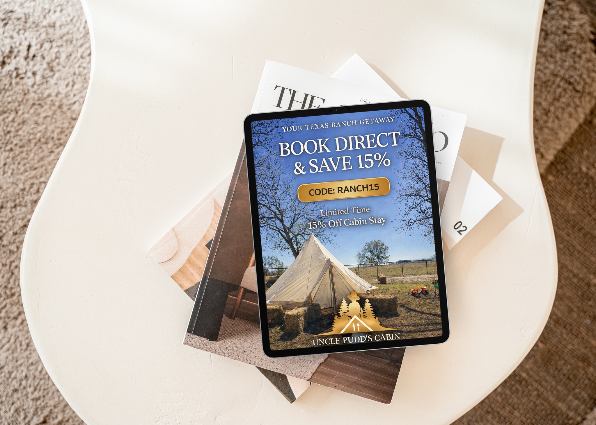 Sneak peek at some promotional graphics we’re rolling out for Wild Rose Ranch TX.
When I build websites for clients, we don’t just stop at launch. The real goal is helping the business actually get bookings.
For this client we’re also running a monthly marketing plan that includes promotional graphics, website banners, and campaigns like this one to drive direct bookings.
Marketing should support the website, not exist separately. When it’s all working together, that’s when things start moving.