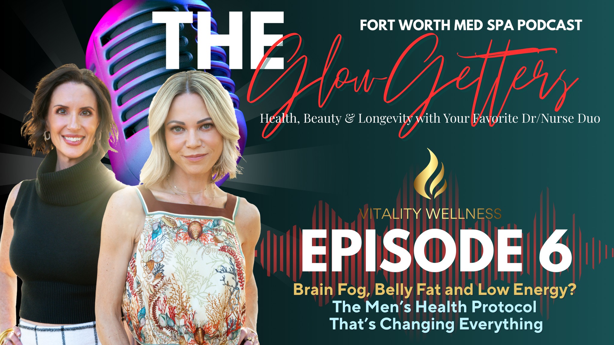𝗡𝗘𝗪 𝗣𝗢𝗗𝗖𝗔𝗦𝗧 𝗔𝗟𝗘𝗥𝗧! 💥 Men rarely walk into a wellness clinic asking for help with “aging.” They walk in because something feels off.
Low energy. Brain fog. Weight that suddenly won’t move. Poor sleep.
Slower recovery after workouts. Skin that looks more tired than they feel.
In this episode of the Glow Getters Podcast, we talk about something more men in Fort Worth are starting to pay attention to: optimized health, not just quick fixes.
From hormone support and GLP-1 weight management to IV therapy, medical-grade skincare, and treatments that help men maintain strength, confidence, and longevity — we’re breaking down what actually works and what’s just hype.
Because men’s health isn’t about vanity. It’s about energy, performance, and feeling like yourself again. If something has felt “off” lately, it may not be stress or getting older — it may be time to look at your health differently.
Ladies, share with your men to keep their brains and bodies optimized 💪 and increase their longevity so you can enjoy them longer! Schedule a consultation with Vitality Wellness in Fort Worth and let’s create a plan built for how you want to feel.
Your health. Your energy. Your next level. Learn More and Book Today: https://bit.ly/VitalityWellnessMedSpa
𝗟𝗶𝘀𝘁𝗲𝗻 🎙𝗼𝗻 𝗦𝗽𝗼𝘁𝗶𝗳𝘆 𝗼𝗿 𝗔𝗽𝗽𝗹𝗲 𝗣𝗼𝗱𝗰𝗮𝘀𝘁: https://bit.ly/VWEp6
#podcast #VitalityWellness #fortworthsmallbusiness #Semaglutide #peptides