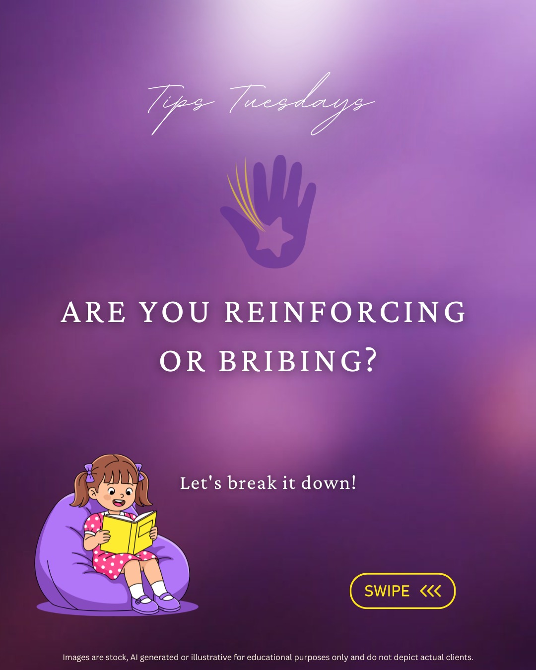 Reinforcement vs. Bribery: Knowing the Difference
Tuesday Tip: Wondering if it’s a bribe or reinforcement? Let’s crack the code! 🧩 Remember, reinforcement happens after a good choice to build future skills. Bribery happens during a tough moment to make it stop. Which strategy are you using? Let's talk about proactive planning! 👇
#TipsTuesday #ABAatHome #BehaviorAnalysis #ParentTips #InHomeTherapy