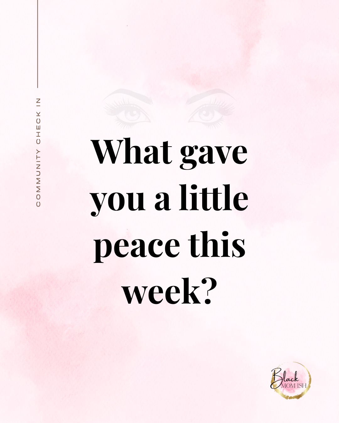 Community check-in.
What gave you a little peace this week?
Maybe it was quiet.
Maybe it was laughter.
Maybe it was five minutes to yourself.
Big or small… it counts.
👇🏾 Drop it in the comments.
#BlackMomIsh
#BlackWomenCheckIn
#SoftLifeSeason
#BlackWomenWellness