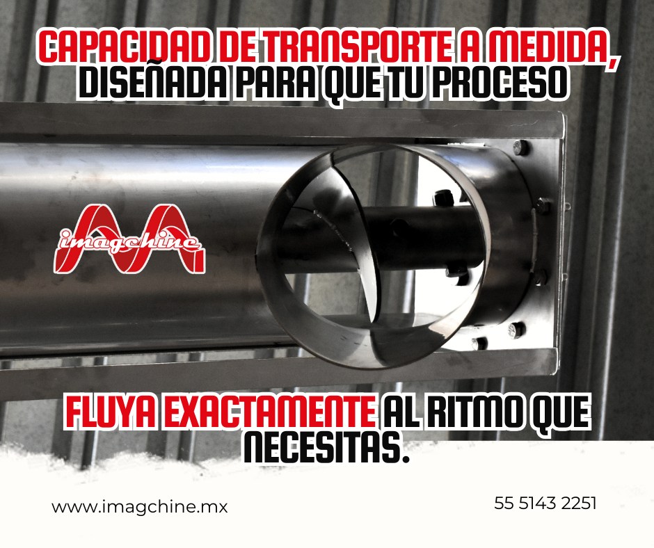 En IMAGCHINE desarrollamos transportadores y tornillos helicoidales adaptados a cada operación industrial, garantizando flujo continuo, eficiencia y confiabilidad en el manejo de materiales a granel.
Descubre más sobre nuestras soluciones industriales en nuestro sitio web.
🌐 www.imagchine.mx
#TransportadoresHelicoidales #TornilloHelicoidal #ManejoDeMaterialesAGranel
#IngenieriaIndustrial #ProcesosContinuos #EquiposIndustriales #SolucionesIndustriales #IndustriaMexicana #IMAGCHINE