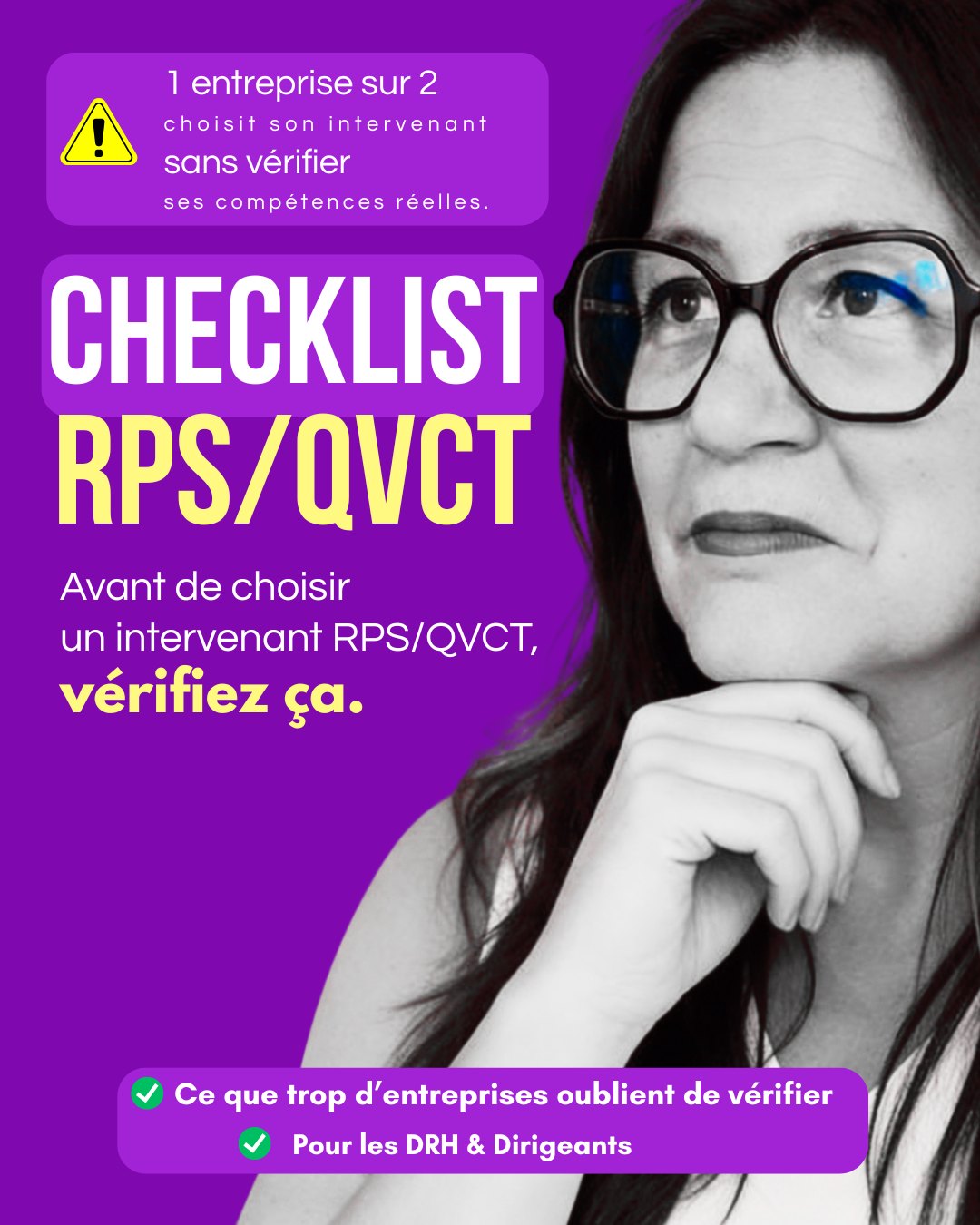 Avant de choisir, verifiez ça
La semaine QVCT approche.
Et comme chaque année, beaucoup d’entreprises cherchent un intervenant bien-être.
Sophrologie.
Coaching.
Atelier respiration.
Team building détente.
Pourquoi pas.
Mais quand il s’agit de risques psychosociaux, la question devrait être différente :
Qui est vraiment qualifié pour intervenir ?
Parce que non, tous les intervenants ne se valent pas.
Prévenir les RPS, ce n’est pas seulement :
Faire passer un bon moment
Proposer un atelier agréable
Parler de gestion du stress
C’est aussi savoir :
▫️repérer les signaux faibles
▫️comprendre les mécanismes psychiques au travail
▫️identifier les situations de fragilité
▫️éviter de réactiver des blessures chez certaines personnes
Et pour ça, il faut autre chose que de la bonne volonté.
Formation solide.
Expérience terrain.
Connaissance de la psychopathologie.
Supervision professionnelle.
Cadre éthique.
Parce qu’un système sous tension ne se régule pas avec du bien-être ponctuel.
Il se travaille avec des approches sérieuses et structurées.
C’est pour ça que j’ai créé cette checklist simple pour les DRH et dirigeants :
Les points essentiels à vérifier avant de choisir un intervenant RPS / QVCT.
Parce que la prévention ne se joue pas sur l’intention.
Elle se joue sur les compétences.
Et vous ?
Quand vous choisissez un intervenant QVCT,
qu’est-ce que vous regardez en premier ?
#agentivité #ChangementDeRécit #CapaciteDAgir #RPS #Dirigeants #SantéMentaleAuTravail #QVCT
