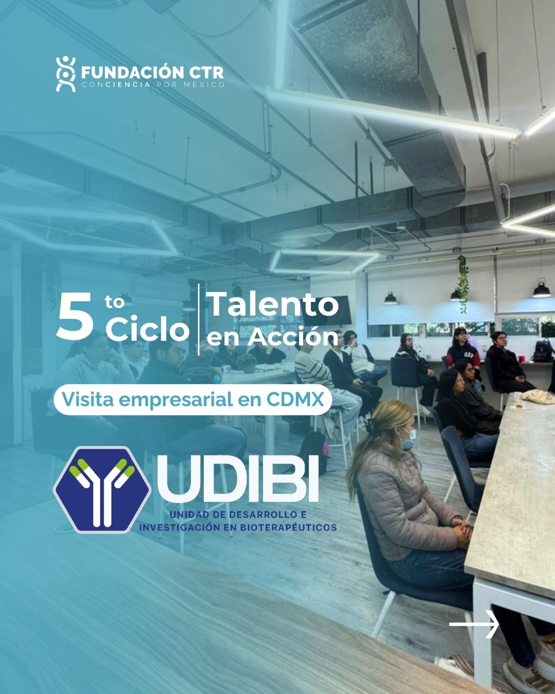 El pasado 03 de marzo, estudiantes de de Talento en Acción realizaron una visita a @udibi_mx , donde conocieron de cerca sus procesos, líneas de investigación y el trabajo científico que se desarrolla en sus instalaciones. 🔬✨
Durante el recorrido, dialogaron con el equipo profesional sobre innovación, aplicación tecnológica y oportunidades de desarrollo en el ámbito científico, fortaleciendo el vínculo entre la formación académica y el sector de investigación.
La experiencia amplió su panorama profesional y reafirmó la importancia de conectar la universidad con espacios especializados en ciencia y tecnología. 🚀
Agradecemos al equipo de UDIBI por su disposición y por hacer de esta visita una experiencia tan enriquecedora.
#VinculaciónAcadémica #CienciaEnAcción #InvestigaciónMexicana #FormaciónProfesional #IPN