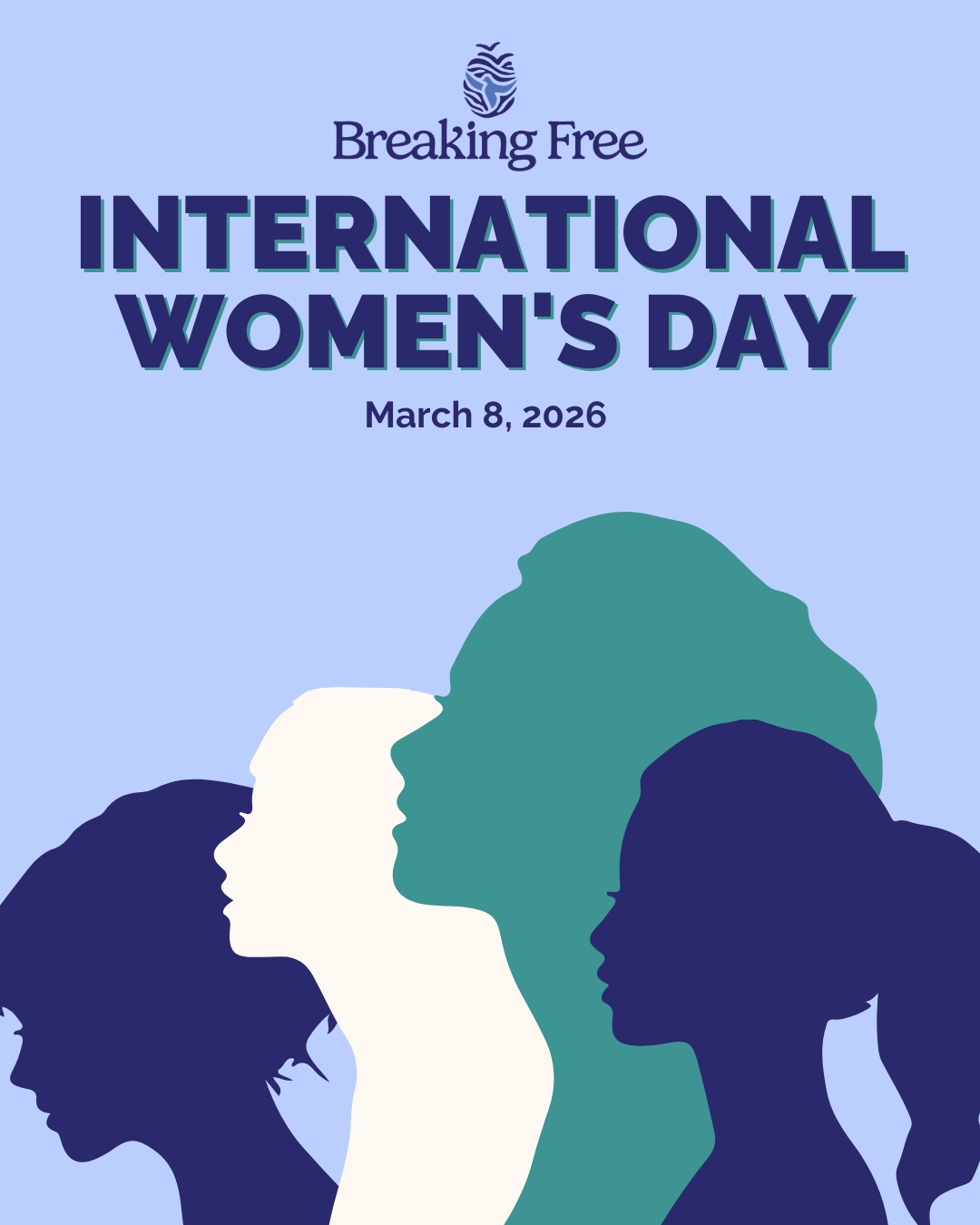 Today we celebrate International Women’s Day, a day to recognize the strength, resilience, and leadership of women everywhere.
At Breaking Free Minnesota, we see every day how powerful women are. Survivors, advocates, community members, and leaders continue to challenge systems of exploitation and build pathways to safety, healing, and independence.
International Women’s Day reminds us that gender justice and freedom from exploitation are deeply connected. When women have access to safety, opportunity, and support, entire communities become stronger.
Today we honor the women who lead, the women who fight for change, and the women who refuse to be silenced.
Together, we keep moving toward a world where every woman can live free from violence and exploitation.
#InternationalWomensDay #IWD2026 #SurvivorStrength #EndSexualExploitation #BreakingFree #MinnesotaNonProfit