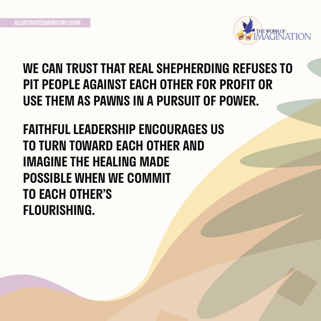 ✨The Fourth Week in Lent is almost here! This week, Work of Imagination examines the idea of the Good Shepherd. A "Good Shepherd", as described by Jesus, is a dedicated leader who is willing to lay down their life for their people, while "hired hands" are indifferent towards others and flee from any challenges/danger. Learn more this Sunday at 11:30!!✨
(Image: © 2026 Illustrated Ministry, LLC. All rights reserved. illustratedministry.com.)
#lent #fourthsundayinlent #episcopal
