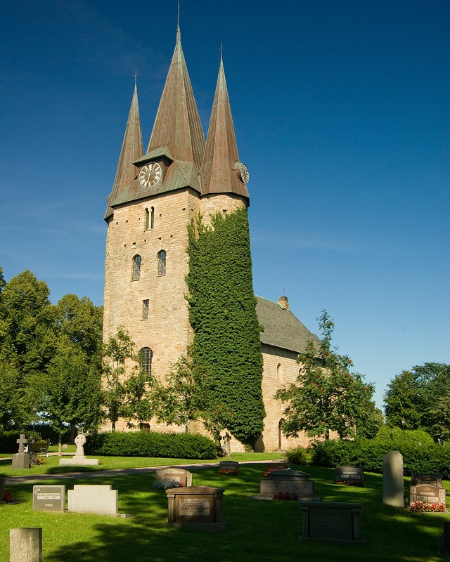Om man kommer och besöker Kinnekulle under Vårrundan, 2-3 maj, så har man ett unikt tillfälle att få besöka Husaby kyrkas tornrum. Tornet är öppet 10.00, 12.00 och 15.00 båda dagarna för visning .
En liten förvarning, inget för den som lider av klaustrofobi eller har svårt att gå i trappor!
Tornet byggdes på 1000-talet, nuvarande kyrkans långhus med absidförsett kor tillkom 1150 och på 1300-talet kom kyrkans valv till med målningar. Husaby kyrkan är Sveriges första biskopskyrka.
#svenskhistoria #husaby #vårrundan #kinnekulle
