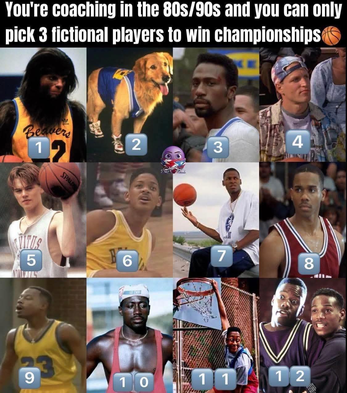 Okay hear me out. Urkel , Teen Wolf & Marlin and his ghost brother. That’s game
#basketball #basketballmemes #funny #movies #sports