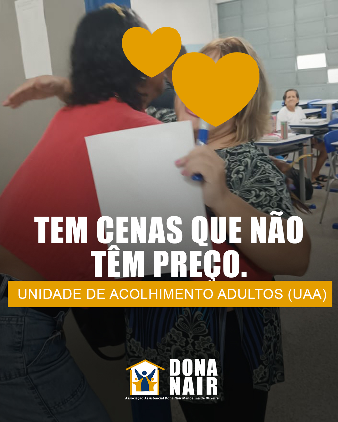 📚✨ Tem cenas que não têm preço.
Ver uma mulher de 64 anos vestindo uniforme e indo para a escola pela primeira vez na vida.
Ver alguém que tantas vezes ouviu que “não daria certo” chegando à sala de aula — e ali também ter sua poesia reconhecida, sua voz e sua potência valorizadas.
Nas Unidades de Acolhimento, garantir o acesso à escola é muito mais do que cumprir uma rotina — é afirmar direitos, reconstruir histórias e abrir caminhos de transformação.
Cada passo até o ponto de ônibus, cada tarefa feita, cada momento dentro da sala de aula revela a força do cuidado em liberdade e do trabalho em rede entre saúde, educação e território.
🌿 Porque quando alguém volta a estudar, muitas vezes não é só a escola que começa — é a própria vida que recomeça.
Clique em nossa bio ou no link abaixo e faça parte do time de apoiadores da Associação Dona Nair, a sua doação pode ajudar muitas pessoas.
A mais de 1 década a Associação Dona Nair vem fazendo a diferença!
https://www.donanair.org/saibamaisdonanair
#donanair #ongdonanair #facaobem #ajudeagora #lar #doacoes #acaosocial #facaadiferenca #associacaodonanair