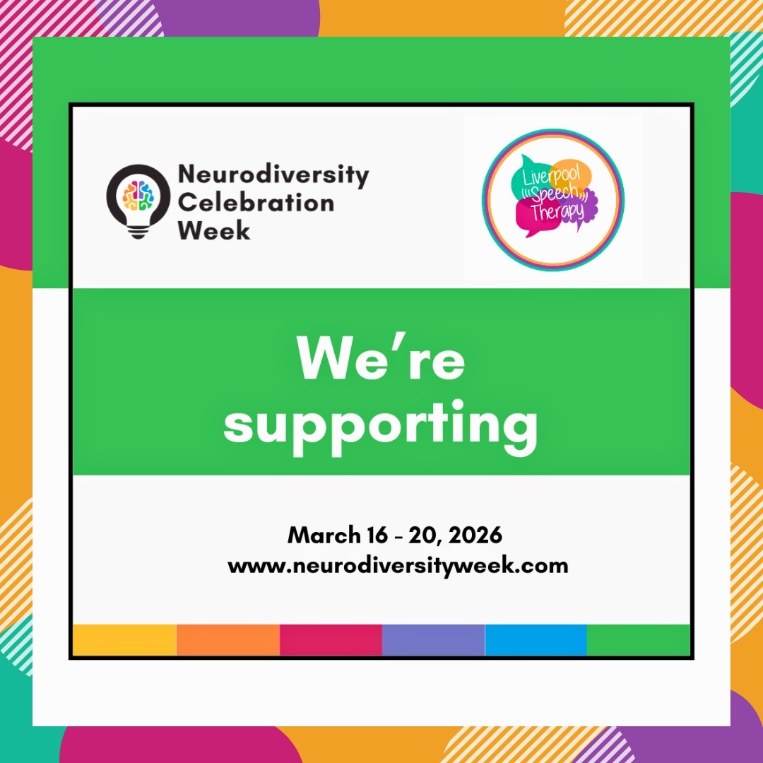 It’s Neurodiversity Celebration Week and here at LST we’re proud to show our support by continuing to help everyone we meet understand, value and celebrate the talents of neurodivergent minds. 🌟
This important initiative aims to:
✔️Increase acceptance and understanding
✔️Move beyond awareness by focusing on action
✔️Provide education
✔️Celebrate neurodiversity
At LST, we’re passionate about working alongside children, families and school staff to help every neurodivergent child feel understood, supported and able to thrive 💜💚💛🧡
#liverpoolspeechtherapy #speechtherapy #neurodiversitycelebrationweek #neurodiversitycelebrationweek2026