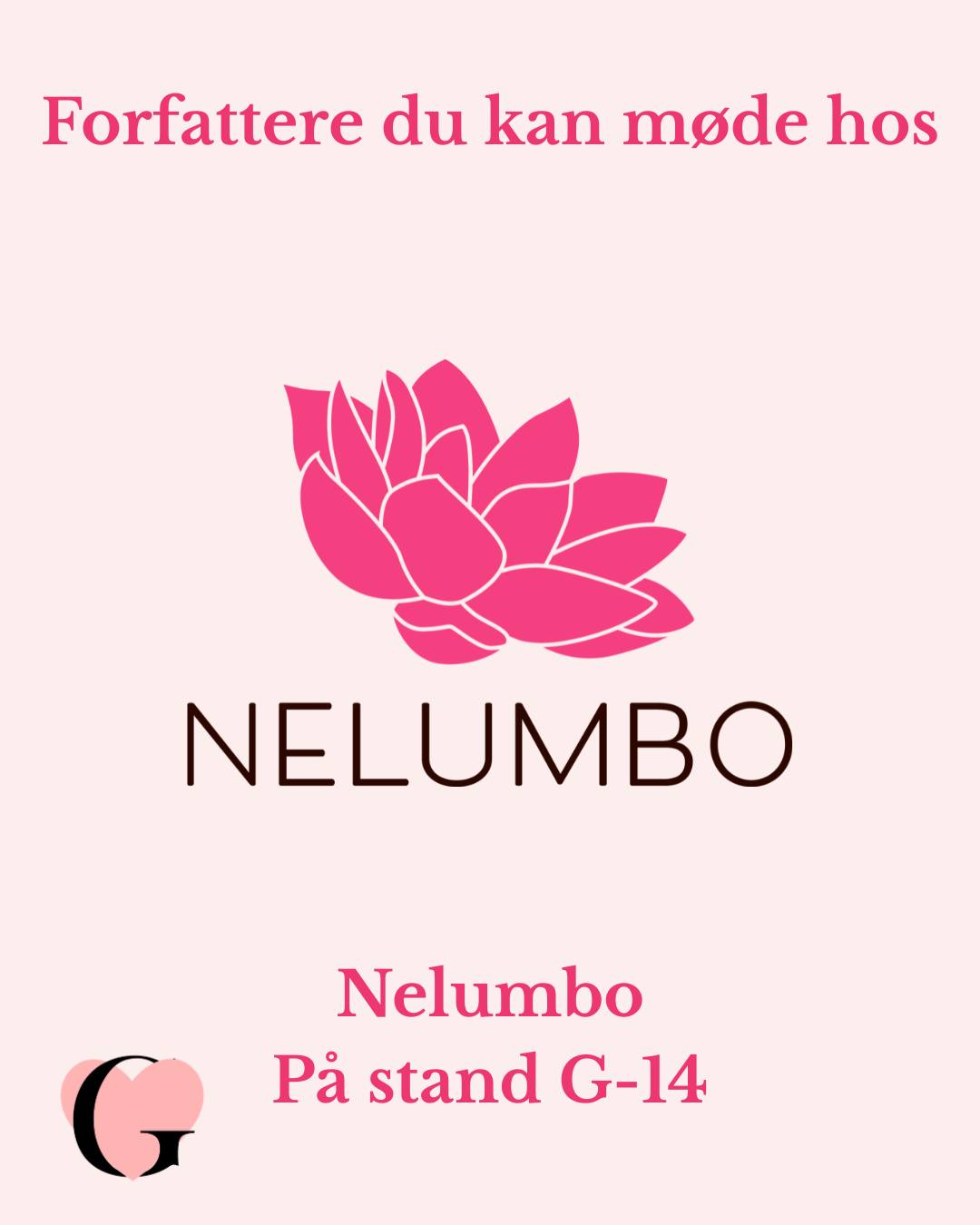 På stand G-14 hos Nelumbo kan du møde forfatter Ella Andrup hele weekenden.
Træd ind på hendes hyggelige stand og lad dig forelske i hendes hjertevarme fortællinger som hun altid gerne krydrer med en signatur.