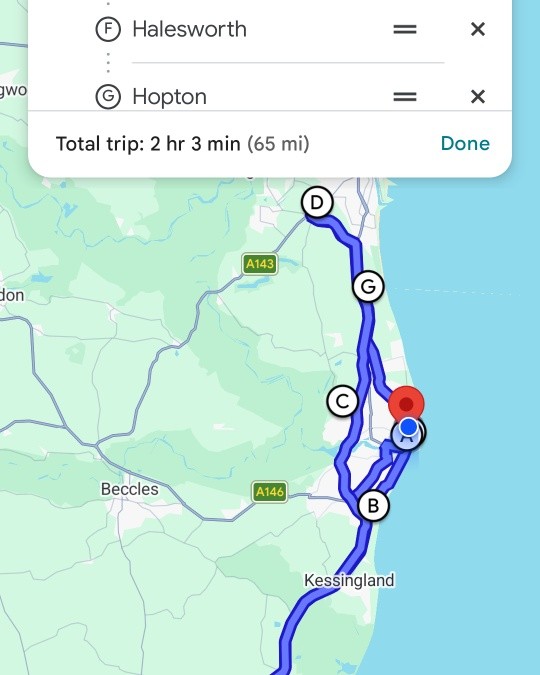 Another busy day where I forgot to take pictures!! 😬😂
- Lowestoft - Merc & Navara Code Reads.
- Pakefield - Assesment of ignition lock after attempted theft of a van.
- Oulton Broad - Code Read & Pre MOT Check
- Bradwell - Code Read
- Halesworth - Pre-Purchase Inspection
- Hopton - Dashcam Install Quotation and Booking