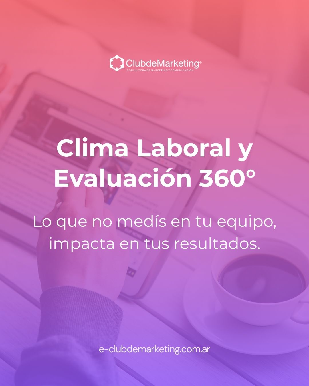 Las empresas que toman decisiones solo desde la intuición suelen reaccionar tarde.
Las que miden, gestionan con ventaja.
Con nuestra Encuesta de Clima Laboral y Evaluación 360°, transformamos percepciones en información estratégica: datos claros, análisis profesional y recomendaciones accionables.
Porque liderar no es suponer.
Es decidir con información real.
💬 Si querés fortalecer tu cultura y potenciar a tus líderes, hablemos.
🌐 www.e-clubdemarketing.com.ar/encuestas-clima-360
#ClimaLaboral #Evaluación360 #Liderazgo #GestiónEmpresarial #CulturaOrganizacional #ClubDeMarketing