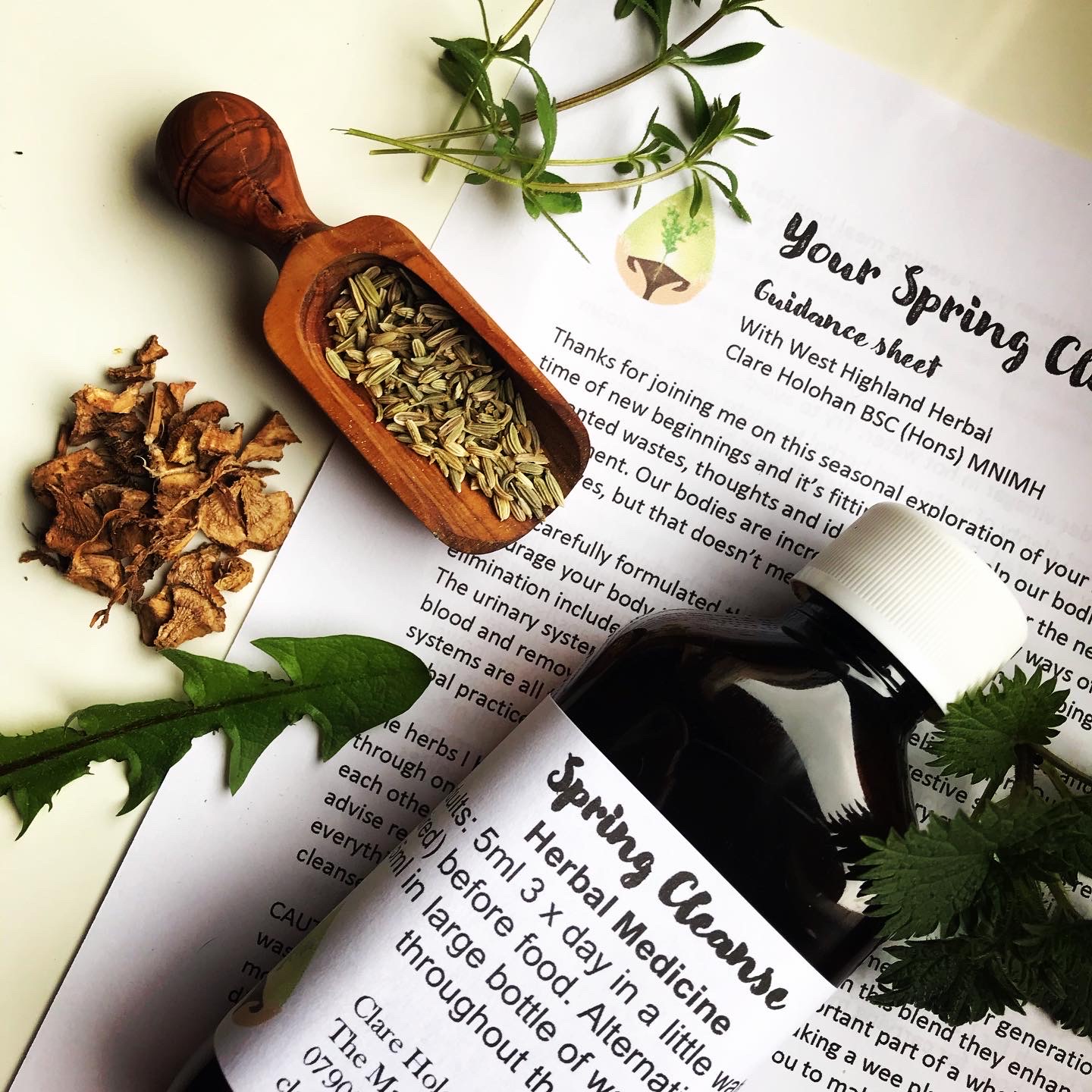 Spring Cleanse 🌿
It's back! Spring is arriving; we're ready to cast off the winter layers and embrace the light.
The winter feasting is over and it's time to get rid of unwanted accumulations, bring some fresh green into our lives and cleanse our bodies.
Did you start the year with good intentions to find yourself slipping at the first hurdle? January is a terrible time to start trying to make health changes. It's the middle of winter hibernation. There are all kinds of lurking leftover snacks, sweets and extravagances to tempt you from the festive season. It does not feel like the time to make life changes.
By March we begin to re-gain some energy, the sun starts to warm the earth and our fabulous spring cleansing herbs start to make an appearance. To me, it feels like the right time to blow out those cobwebs and give your body the boost it needs to move forwards into this season, as nature intends.
So, for a limited time I am offering a 2-week Spring Cleanse package carefully formulated from the herbs of the Highlands to encourage your amazing body in its natural ability to eliminate waste products and leave you feeling refreshed, cleansed, and energised to face the coming season. It's safe for everyone, but if you have any questions or concerns just contact me to discuss these first.
The pack is posted directly to you* from the week beginning 16th March and includes:
🌿A 2-week supply of my carefully formulated tincture blend which includes herbs gathered, grown and tinctured here in the gorgeous West Highlands
🌿Full instructions of how to use the blend and dosages.
🌿A detailed handout including food and lifestyle tips for you to get the most out of your Spring clean, and set you right on your path to better health
🌿Postage and packaging
I'll be doing the spring clean alongside you, beginning the week following the Spring equinox and will be posting updates on social media. All this for just £32. Head over to my website if you are interested in sharing a herbal spring clean together.
*Spring cleanse is available for postage to UK addresses only.
.
.
.
.
#HerbalMedicine #medicalherbalist #springcleanse #detox #scotlandswildmedicine