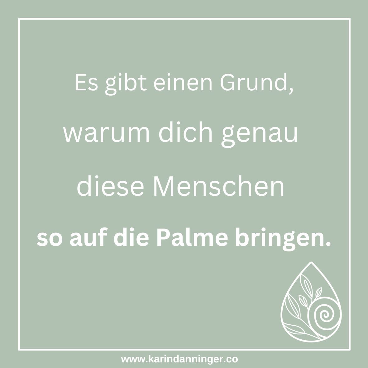 Manche Begegnungen fühlen sich leicht an.
Und andere… ziehen dir innerhalb von fünf Minuten komplett die Energie.
Du gehst aus dem Gespräch raus und denkst dir:
Warum bin ich jetzt eigentlich so erschöpft?
Die Wahrheit ist manchmal unbequem.
Diese Menschen drücken oft genau auf den Punkt,
an dem du deine eigenen Grenzen noch nicht klar setzt.
Vielleicht sagst du zu oft Ja.
Vielleicht willst du niemanden enttäuschen.
Vielleicht bist du es gewohnt, stark zu sein und alles zu tragen.
Und genau dort steigen andere ein.
Nicht unbedingt aus Bosheit.
Sondern weil du es - unbewusst - möglich machst.
Der Moment, in dem du beginnst deine Grenzen ernst zu nehmen,
passiert etwas Spannendes:
Plötzlich verschwinden manche dieser Energie-Räuber ganz von alleine.
Oder sie verhalten sich plötzlich anders.
Nicht weil sie sich verändert haben.
Sondern weil du dich verändert hast.
Selbstachtung ist kein lautes Statement.
Sie zeigt sich darin, wo du STOPP sagst.
Und ja - das darf man lernen.
Manchmal braucht es dabei jemanden, der von außen draufschaut.
Genau dafür bin ich da.
💛 Mit deinem Like zeigst du: Wir sind nicht allein und vielleicht braucht heute jemand genau diesen Lichtblick.
#psychologie #persönlichkeitsentwicklung #selbstreflexion #mentalestärke #achtsamkeit #resilienz #selbstwert #grenzen #beziehungen #emotionaleintelligenz #linz #karindanninger