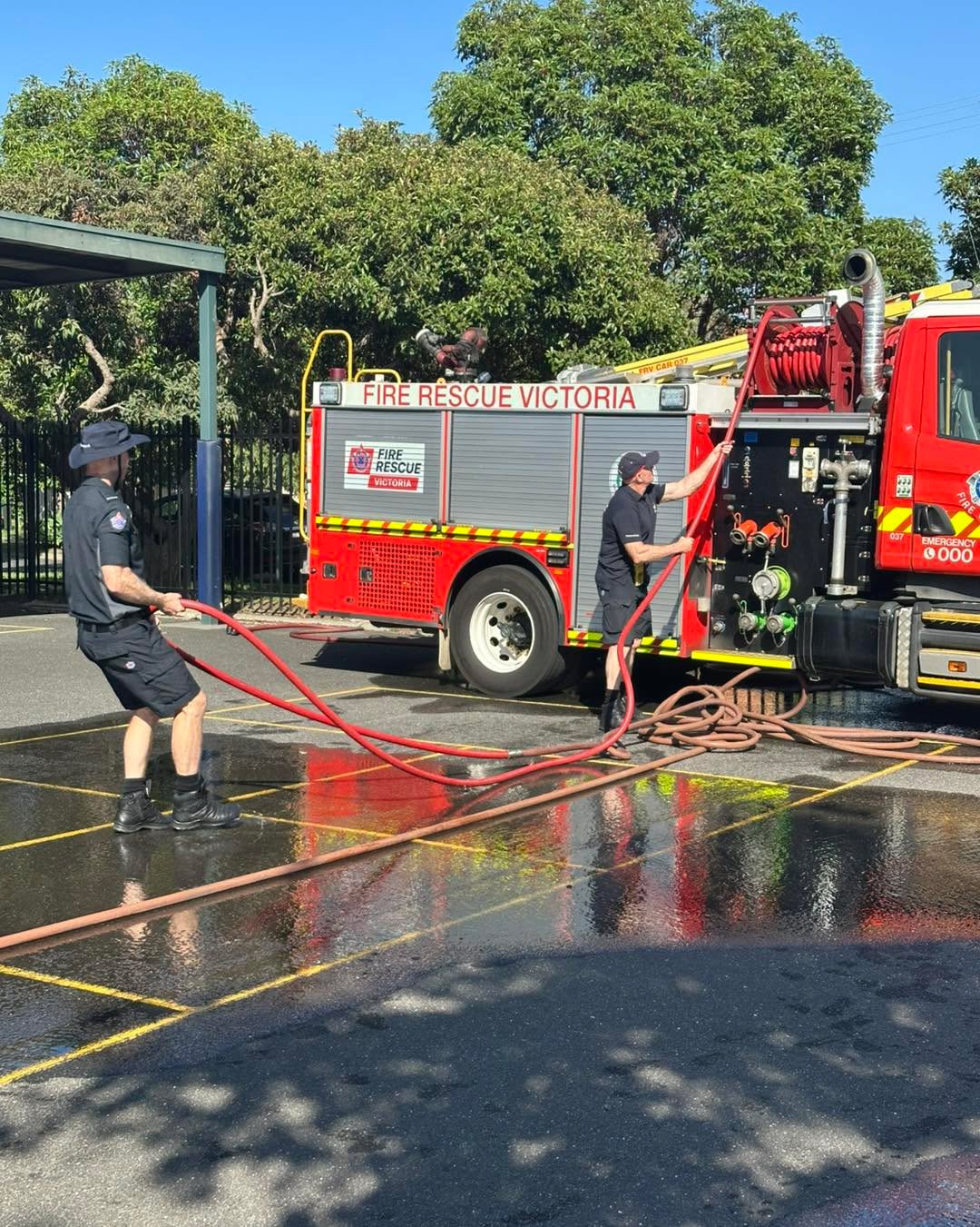 This week the Preps had a visit from the firefighters. It was exciting learning about fire safety, using the fire hose and sitting in the truck. Many thanks to our wonderful firefighters who do such a great job at keeping us safe!