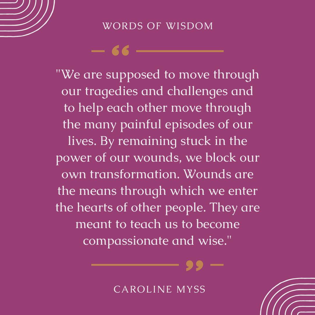 "Wounds are the means through which we enter the hearts of other people. They are meant to teach us to become compassionate and wise." —Caroline Myss
Our wounds transform us into portals of deeper wisdom ✨
Want more insights on compassionate, trauma-informed practice? Sign up for my newsletter at the link in my bio!
#SelfCompassion #TraumaHealing #HealingFromWithin #EmotionalWellness