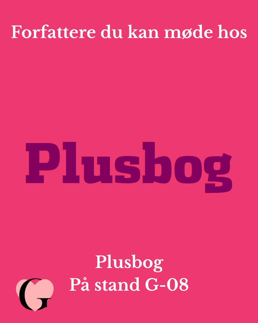 Hos Plusbog på stand G-08 kan du møde to udenlandske forfattere.
Emile Sodyte der skriver Dark romantasy på engelsk og Stine Langtangen fra Norge der har kastet sin kærlighed på historisk romance.
Tag et kig i magasinet og se hvornår de signerer.