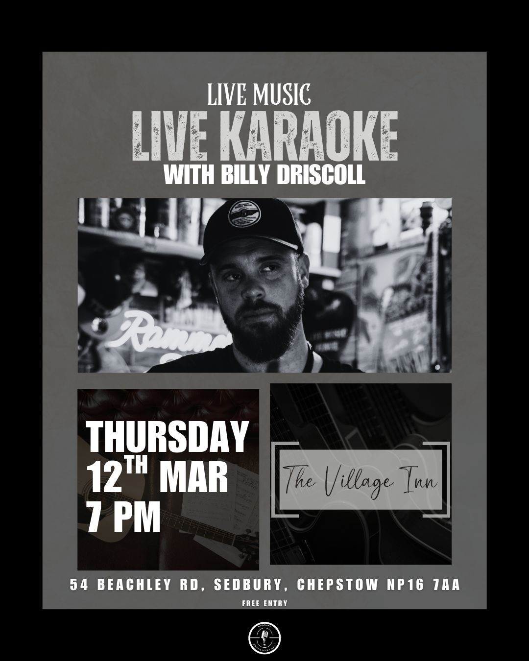 Our Thursday night Live Karaoke is only 3 days away! We've got the lovely @billyjdriscoll coming down to sing some songs with us - come and join us for a friendly singalong!
For those of you who haven't been before - take karaoke, but swap the backing tracks for a live musician who'll perform your song with you, and you've got live karaoke! It's loads of fun, and you can relax knowing that if you forget the words, Billy's right there to get things back on track - so no more stagefright!
🗓️ Thursday 12th March
⌚ 7PM
📍 The Village Inn
#events #karaoke #livemusic #sedbury #chepstow #livekaraoke #FreeEntry #thursdaynight