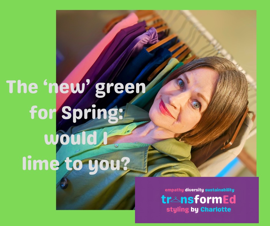 Lime green is one of a handful of colours trending for Spring 2026. I'm the last to encourage you to jump on fashion bandwagons and buy the latest catwalk styles just because they're on trend, but if you've something limey lurking in your drawers or are needing a seasonal colour update, it may just be what you've been waiting for.
To read the full 'Would I Lime to You?' article tomorrow, sign up for transformEd style magazine via link in bio.
#personalstylisthull #styletips #colouranalysishull #mybestcolours #weargreen #stylemagazine