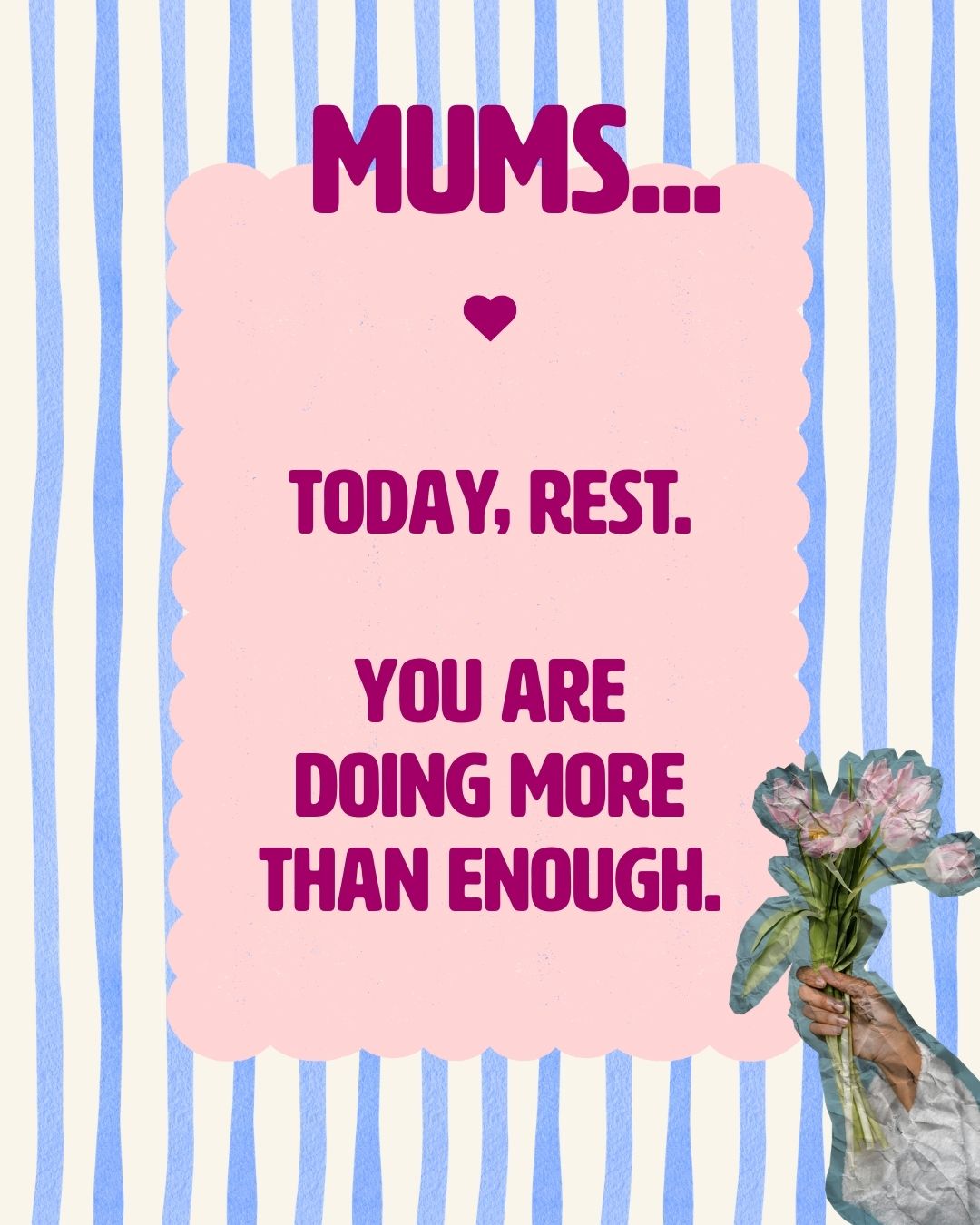 Mum, today is for you.
Rest.
Be with your family.
Refill your energy.
The love and work you give, at home and for a better future, truly matter.
Tell us how you are spending the day! 💬
#MothersDay #MothersCAN #CollectivePower #ClimateAction #RestIsResistance