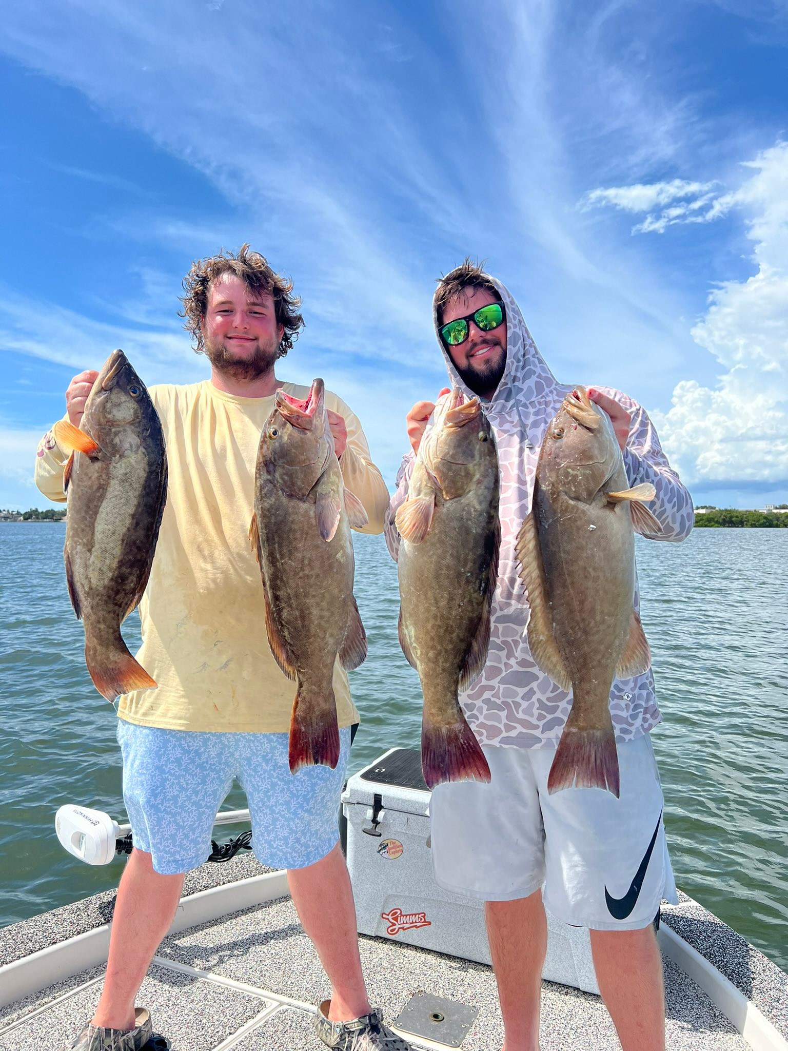 Tomorrow's menu features Grouper and Snook - who wants to take a bite out of some fish Tacos?
Slobby Joe Charters
@highlight
813-624-8000