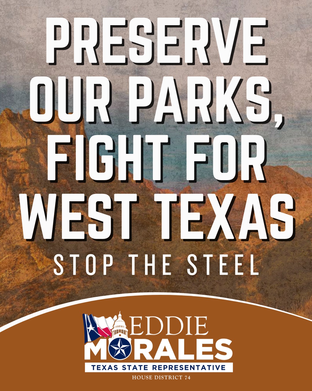 I am thankful for local officials, especially our sheriffs, for standing up and speaking out against any plans for a permanent border wall in the Big Bend region. I have said before, this is not a partisan issue; this is about preserving our landscape and ensuring competence in our federal government.
Until we get transparency from DHS, we must continue speaking out and fight for our land. Revised plans from DHS still indicate steel border wall construction in Big Bend Ranch State Park and surrounding communities. I continue to hear these concerns and am thankful for each of you who have called my office – I stand with you.