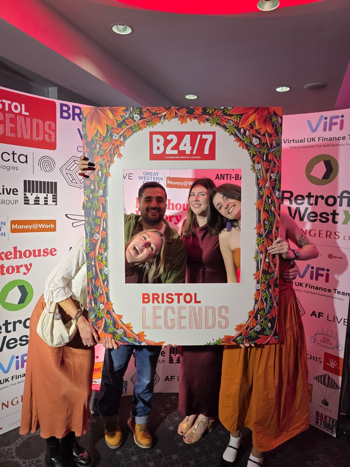 We loved attending the Bristol Legend Awards with @bristol247 @anti_banquet and being under one roof with so many inspiring people and organisations from across the city. It was a wonderful evening celebrating the individuals and communities who make Bristol such a welcoming and vibrant place. Thank you to everyone involved for bringing people together and recognising the incredible work happening across our city. 💛