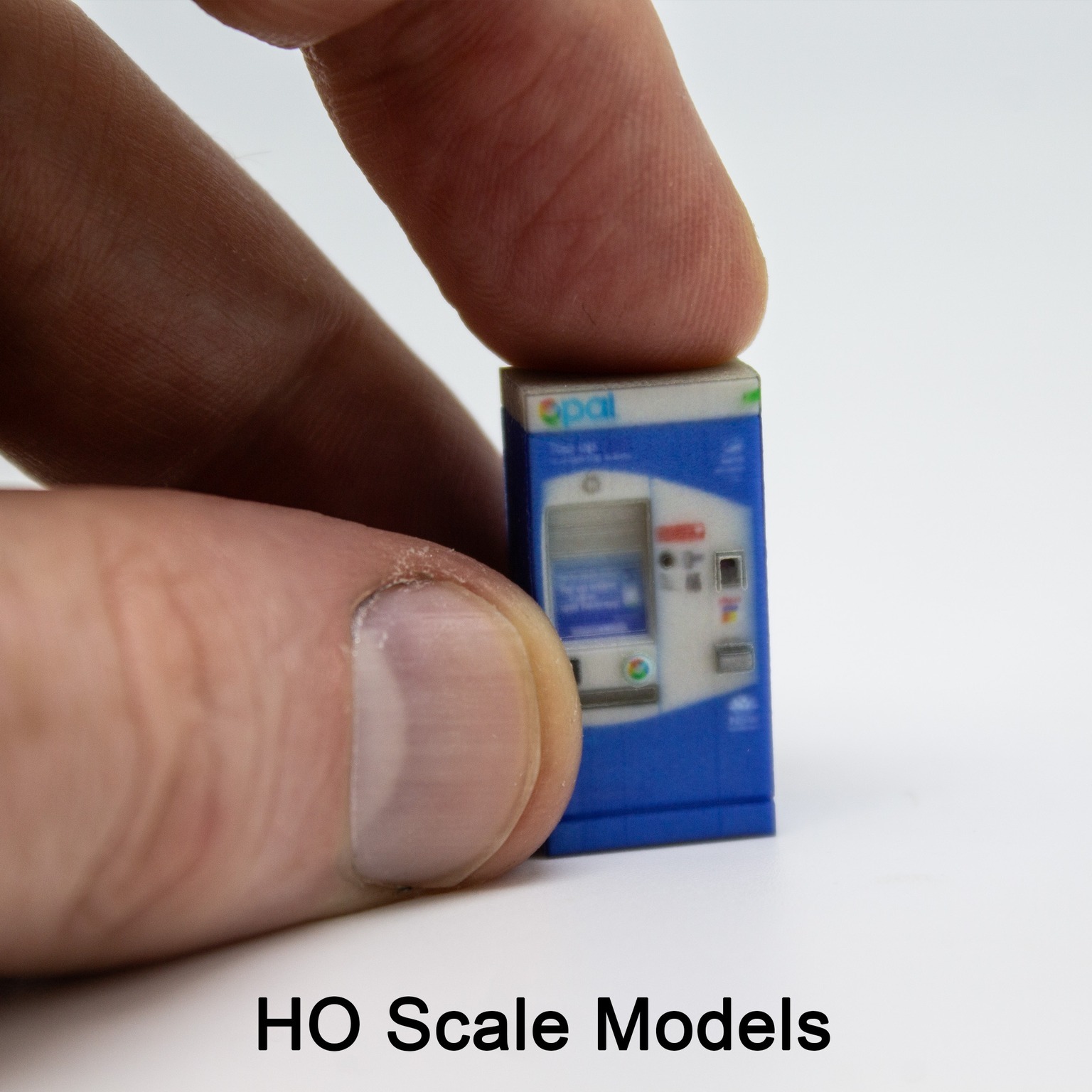 Modern stations need modern problems.
Tiny ticket machines from NSW and Victoria are now available for your layouts.
Because nobody carries cash anymore.