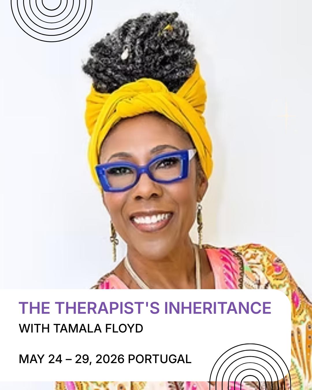 THE THERAPIST'S INHERITANCE - RELEASING LEGACY BURDENS AND EMBODYING LEGACY HEIRLOOMS WITH ANCESTOR WISDOM RETREAT WITH TAMALA FLOYD ✨🌿
MAY 24 - 29, 2026 - PORTUGAL
This retreat is for therapists and practitioners who understand that the depth of their own healing work directly impacts the success they experience with clients. It’s for those who feel a deep calling to connect with the wisdom of their ancestral lines to uncover the gifts and heirlooms that are rightfully theirs.
The retreat will take place over 6 days at a 5-star beachfront hotel in a glorious fishing port in Portugal from May 24-29, 2026.
#TamalaFloyd #TherapistsRetreat #AncestralHealing #AncestorWisdom #HealingJourney #TherapistLife #InnerWork #LegacyHealing #ConsciousHealing #SpiritualGrowth #HealingRetreat #TransformationalRetreat #IFSCommunity #SoulWork #PersonalTransformation
