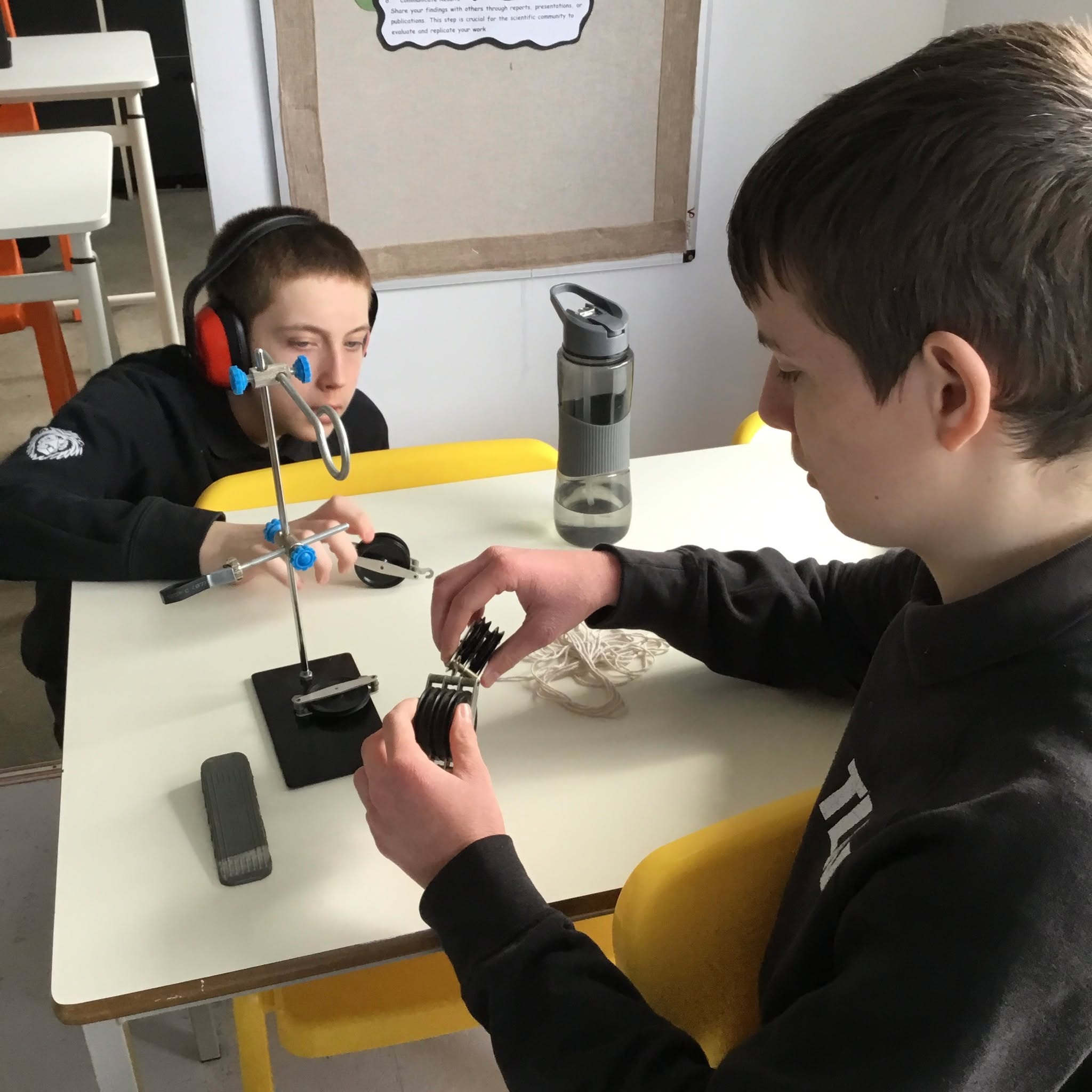 It's National Science Week, and our students have been learning all about the wonderful world of science through a variety of different activities across the curriculum. They've been getting hands-on making models, exploring the wonders of our solar system through use of an orrery (solar system model) and finding out about fascinating forces in physics sessions looking at levers and pulleys. A wonderful, exploratory week looking into the endlessly intriguing world of science!