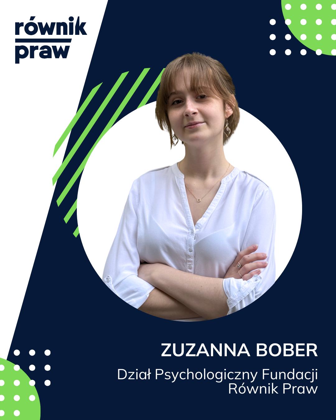 #DziałPsychologiczny
Do Działu Psychologicznego naszej fundacji dołącza również Zuzanna Bober 🎉
Zuzanna jest studentką ostatniego roku Psychologii na Uniwersytecie Wrocławskim. W ramach studiów realizuje specjalność kliniczną. Praktykę studencką odbywała w Środowiskowym Domu Samopomocy, gdzie pracowała z osobami z niepełnosprawnością intelektualną. Zuzanna jest zmotywowana do działania, a do każdego swojego pacjenta podchodzi ze zrozumieniem i empatią - wie, że prawdziwa zmiana zaczyna się w drobnych krokach i pozytywnej relacji z osobą po drugiej stronie.
Jeśli chcesz skorzystać z darmowej pomocy psychologicznej, jesteśmy tu dla Ciebie 💜
Szczegółowe informacje o zapisach już wkrótce.
#BezpłatnePorady #ZdrowiePsychiczne #Wrocław #Dobrostan #empatia #PomocPsychologiczna #Fundacja #DziałPsychologiczny #charity #rownikpraw #psycholog #NaszZespół #fundacjapomaga #Wsparcie #Pomoc #Psychoedukacja #wroclaw #edukacja