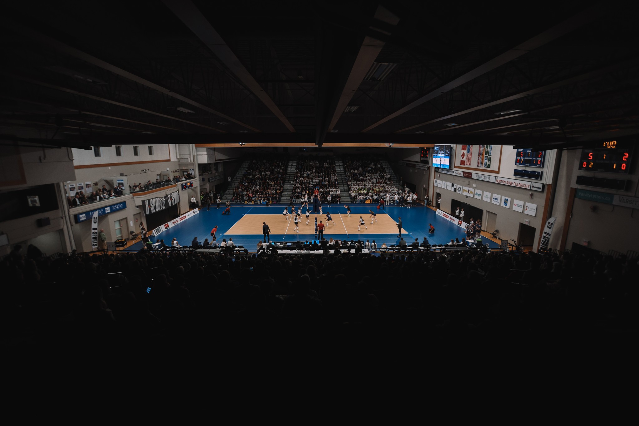 A few sights from opening day of the @usportswvb championships. Photos courtesy of @usportsca