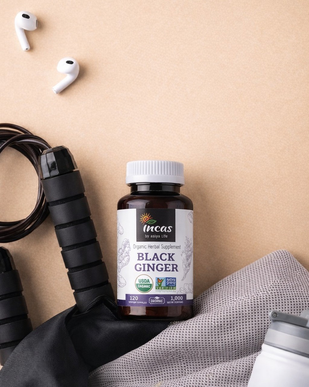 Fuel your grind. Power your performance. 🔥
Organic Black Ginger designed to support an active lifestyle
so you can train harder and recover smarter.
#IncasByAsiyaLife #BlackGinger #ActiveLiving #WellnessRoutine #USHealth