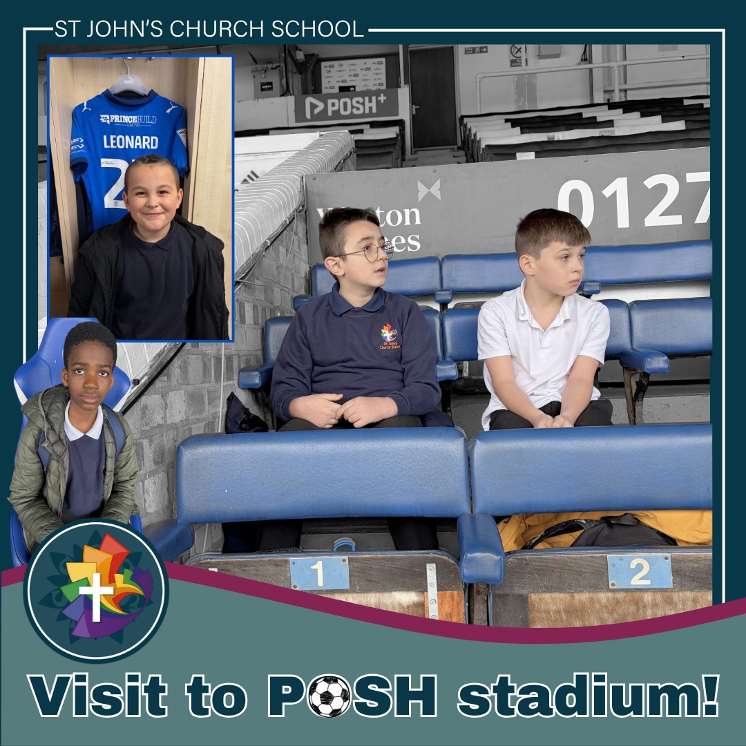 📚⚽ What a fantastic way to celebrate reading!
As our Top Readers for last half term, 5HT enjoyed an amazing prize as part of our World Book Day celebrations — a visit to the @theposh Stadium!
The children took part in a brilliant session with author Erica Gomez, enjoyed a behind-the-scenes stadium tour, and put their knowledge to the test in a fun book quiz. There was even the possibility of a special appearance from Peter Burrow too!
To make the day even more special, every child was able to choose a World Book Day book to take home. 📖
It was such an exciting day and a wonderful way to celebrate the joy of reading.
A huge thank you to the National Literacy Trust for organising such a fantastic event.
.
.
.
#worldbookday2026 #PeterboroughUnited #NationalLiteracyTrust #stjohns