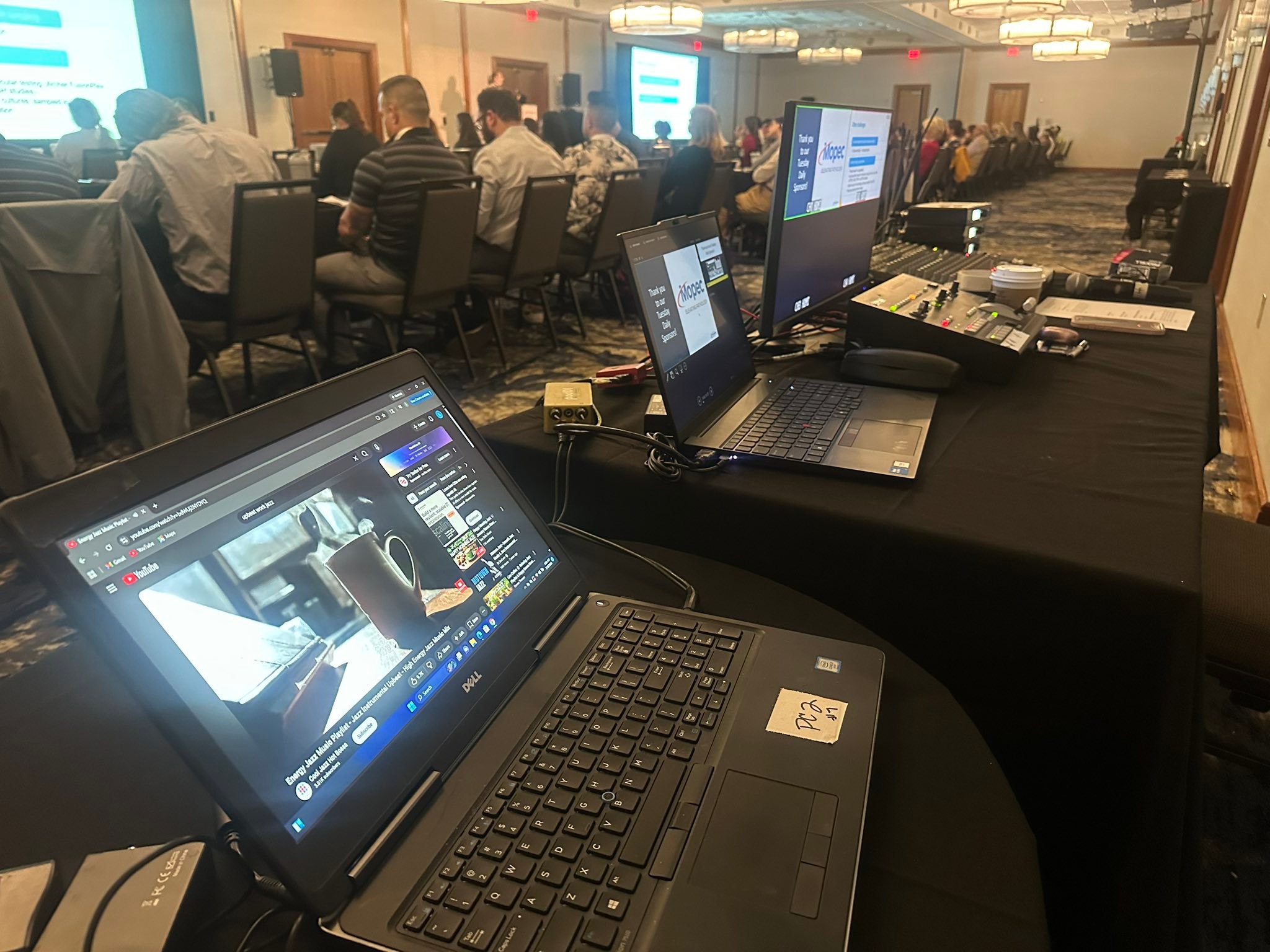 Between shows, rehearsals, and recordings, I am grateful to work with exceptional corporate clients. This week was one of those times. That's a wrap! Grateful for the opportunity! #grateful #AVFreelancer